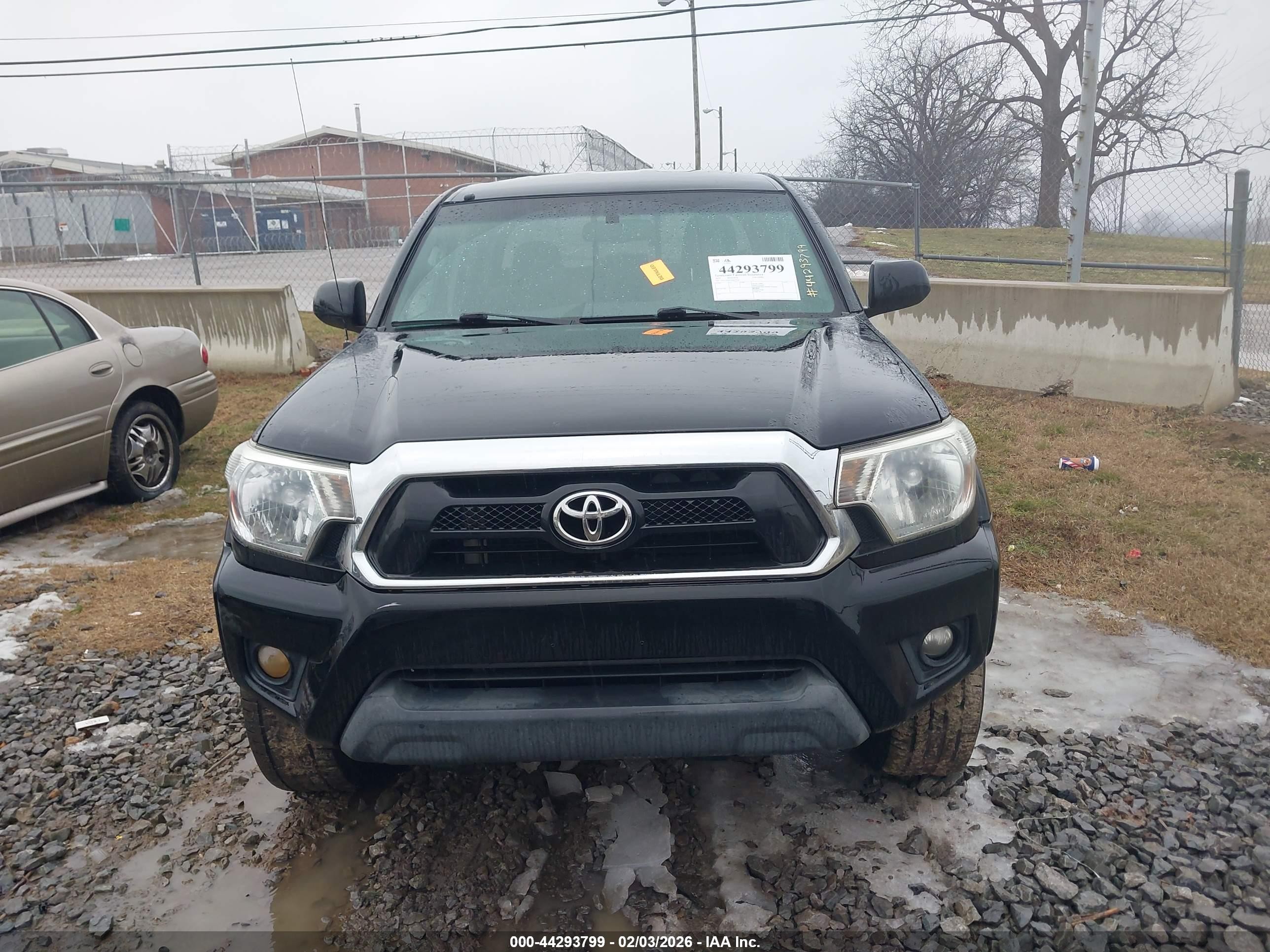 2013 Toyota Tacoma Base V6 Black vin: 5TFLU4EN1DX073534