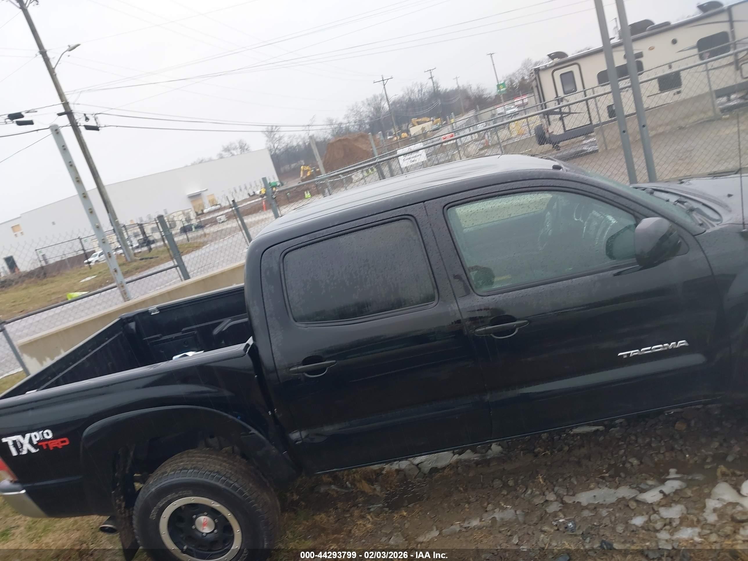 2013 Toyota Tacoma Base V6 Black vin: 5TFLU4EN1DX073534