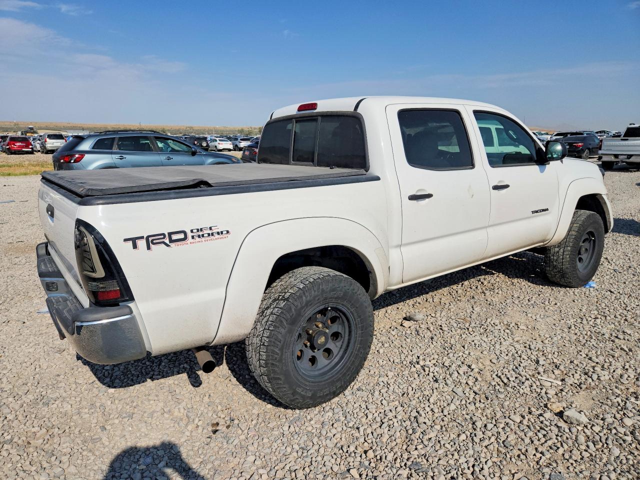 2013 Toyota Tacoma V6 White vin: 5TFLU4EN2DX065278