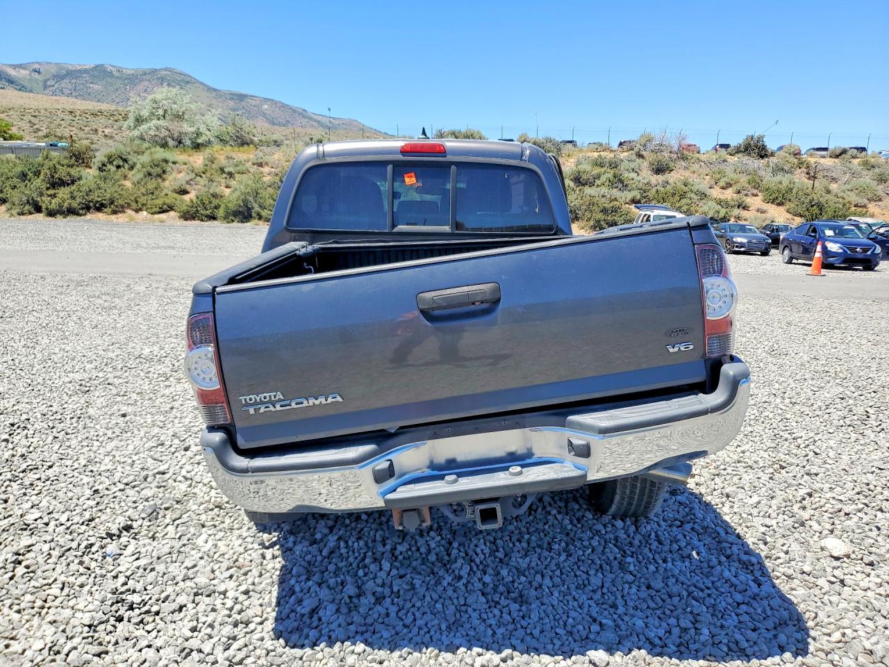 2014 Toyota Tacoma Double Cab Charcoal vin: 5TFLU4EN2EX087363