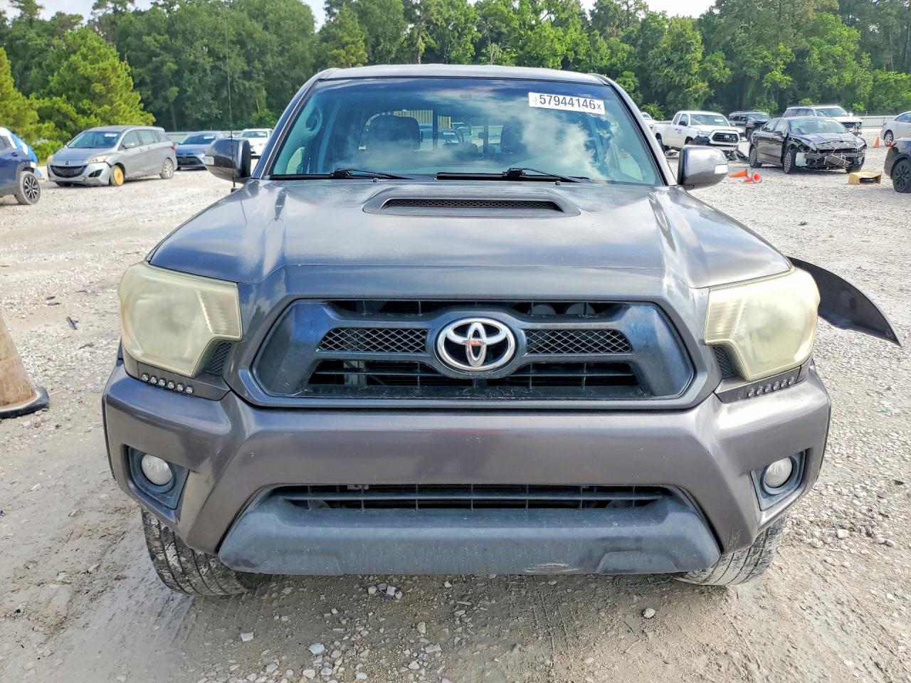 2015 Toyota Tacoma V6 Gray vin: 5TFLU4EN2FX115048