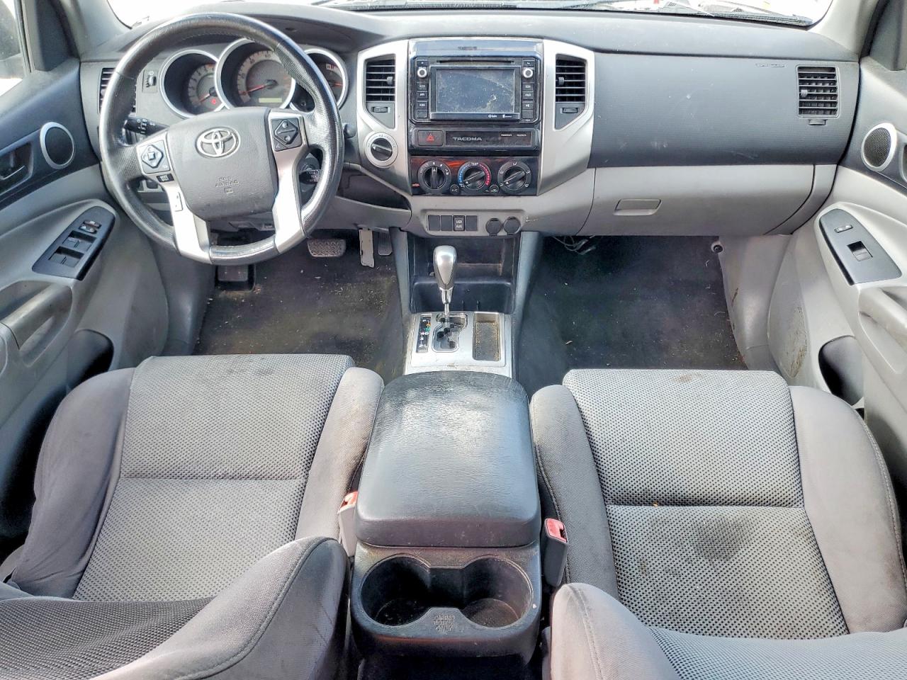 2015 Toyota Tacoma V6 Gray vin: 5TFLU4EN2FX115048