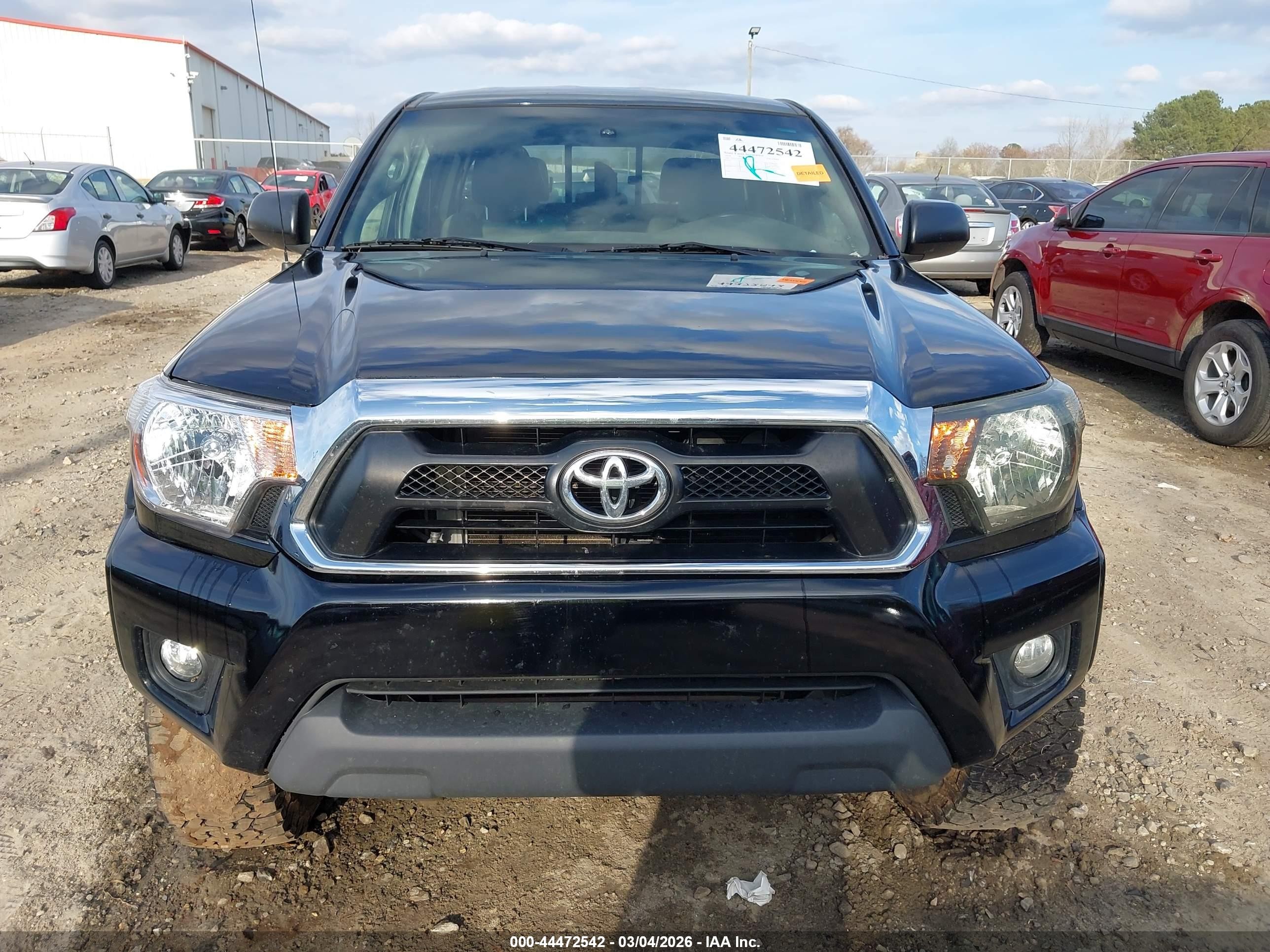 2015 Toyota Tacoma Base V6 Black vin: 5TFLU4EN2FX133856