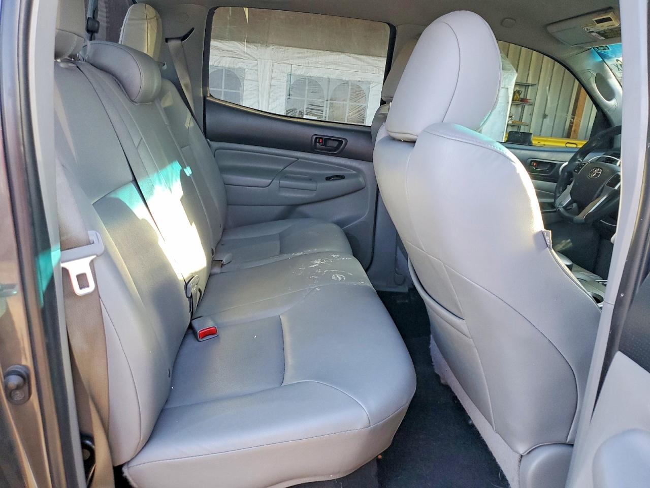 2013 Toyota Tacoma Double Cab Gray vin: 5TFLU4EN3DX055598