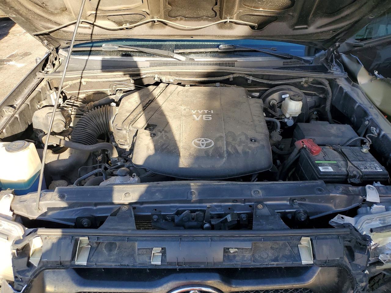 2013 Toyota Tacoma Double Cab Gray vin: 5TFLU4EN3DX055598