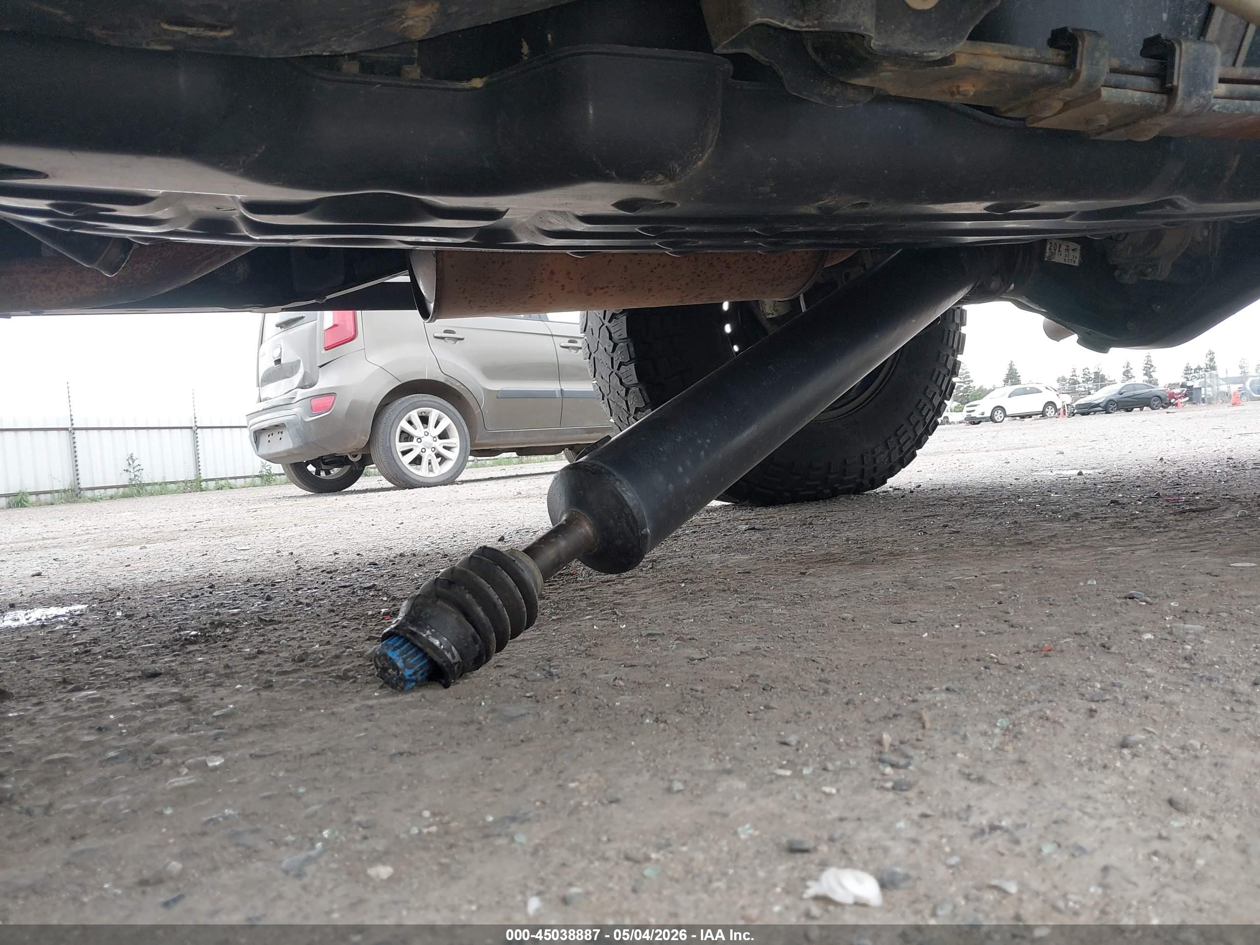2014 Toyota Tacoma Base V6 Синий vin: 5TFLU4EN3EX102226