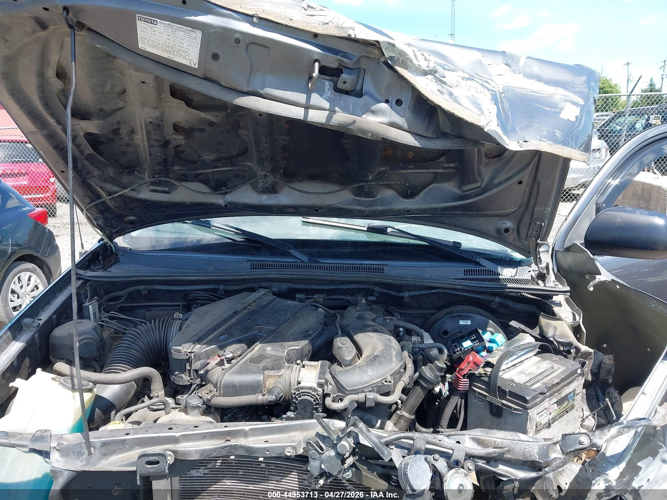 2013 Toyota Tacoma Base V6 Black vin: 5TFLU4EN4DX057585