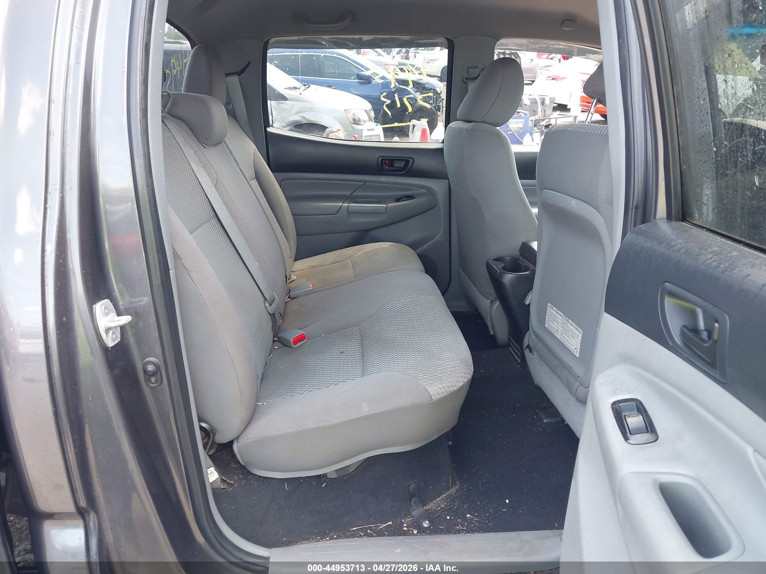 2013 Toyota Tacoma Base V6 Black vin: 5TFLU4EN4DX057585