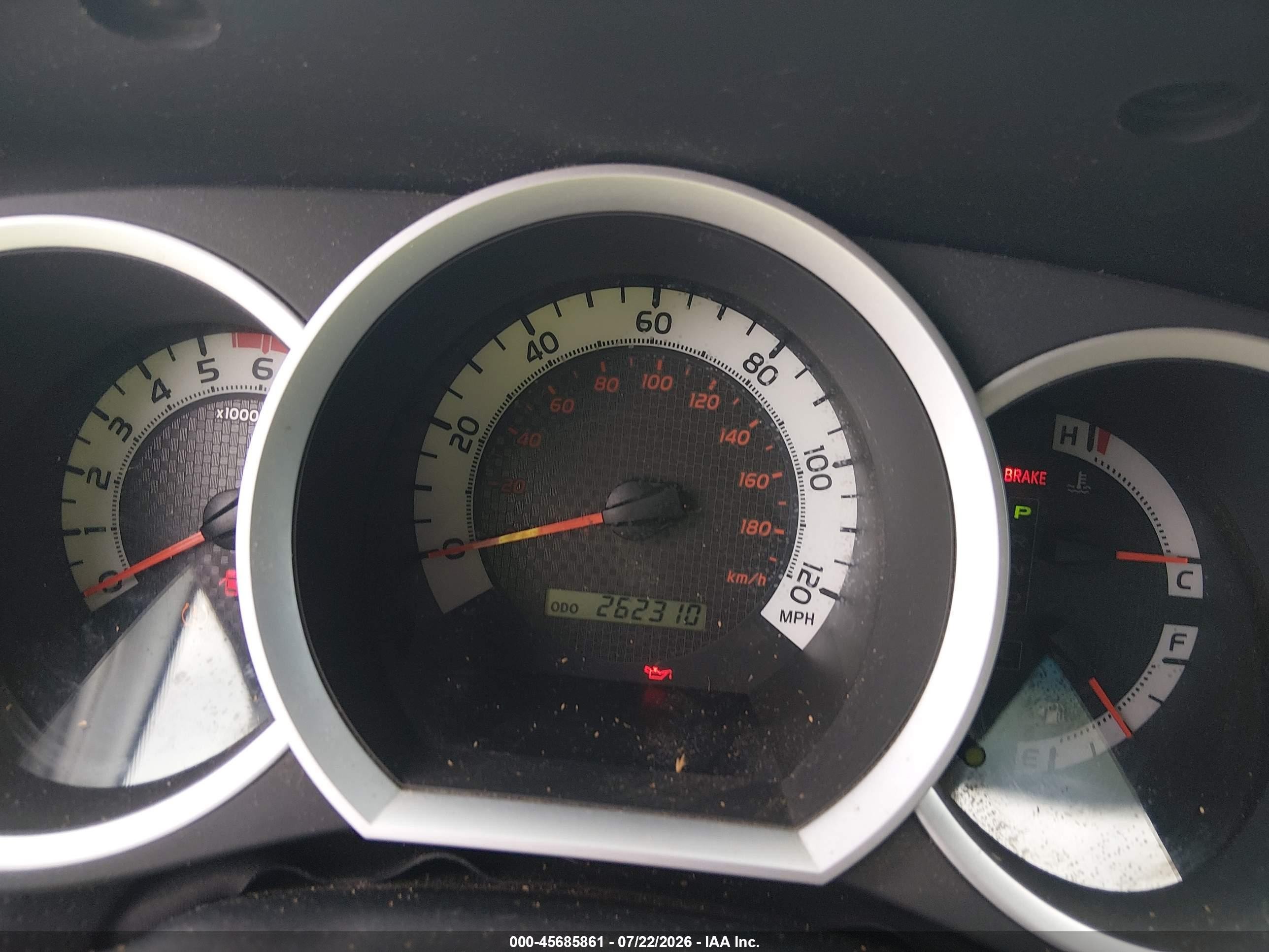 2014 Toyota Tacoma Base V6 Blue vin: 5TFLU4EN4EX097716