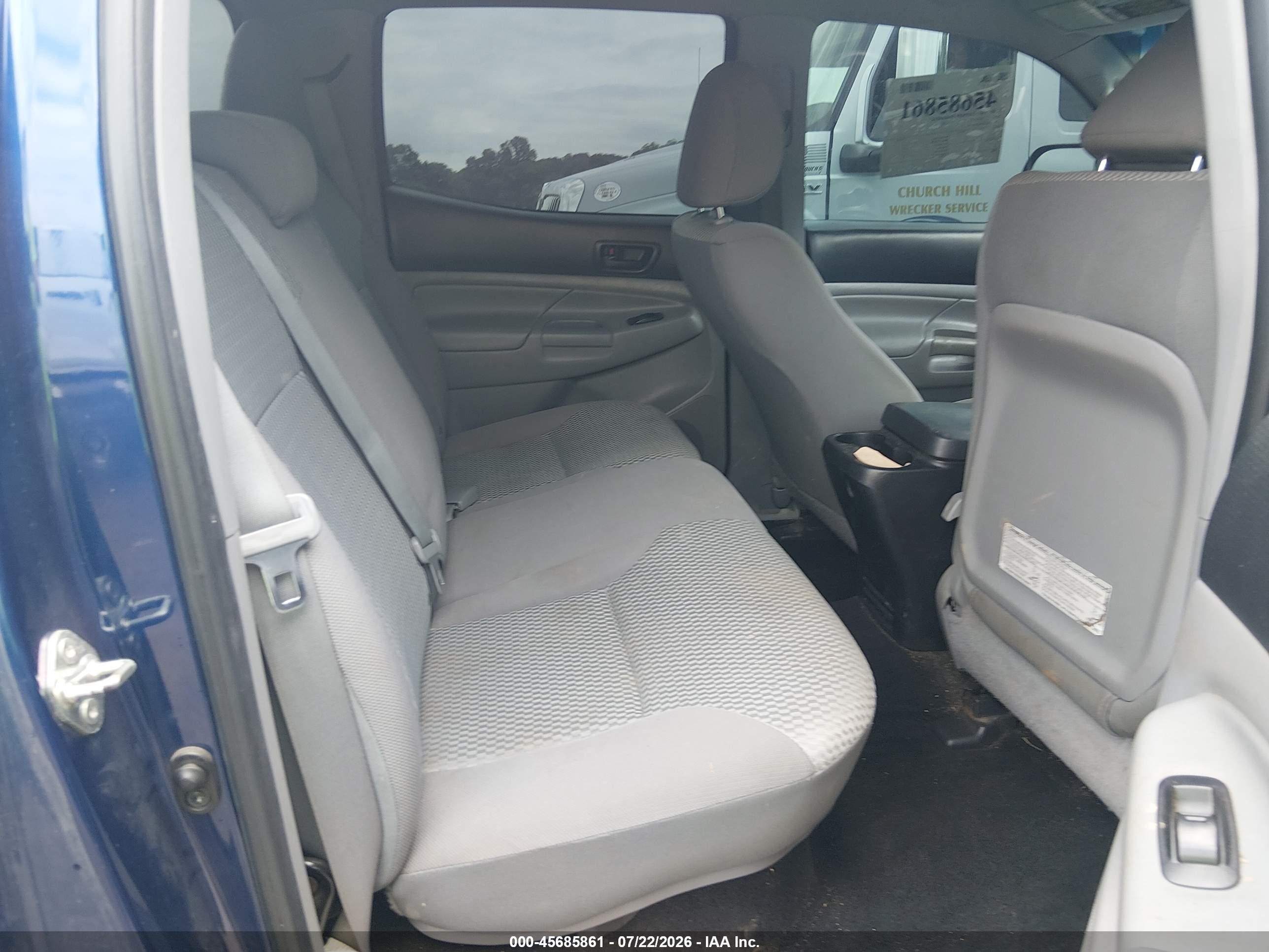 2014 Toyota Tacoma Base V6 Blue vin: 5TFLU4EN4EX097716