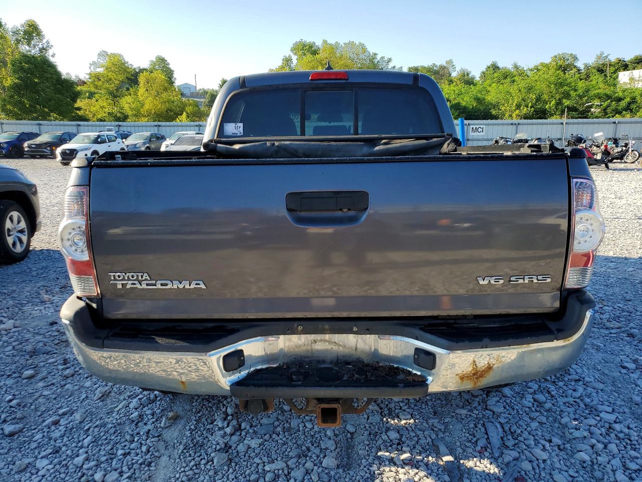 2014 Toyota Tacoma V6 Серый vin: 5TFLU4EN4EX102946