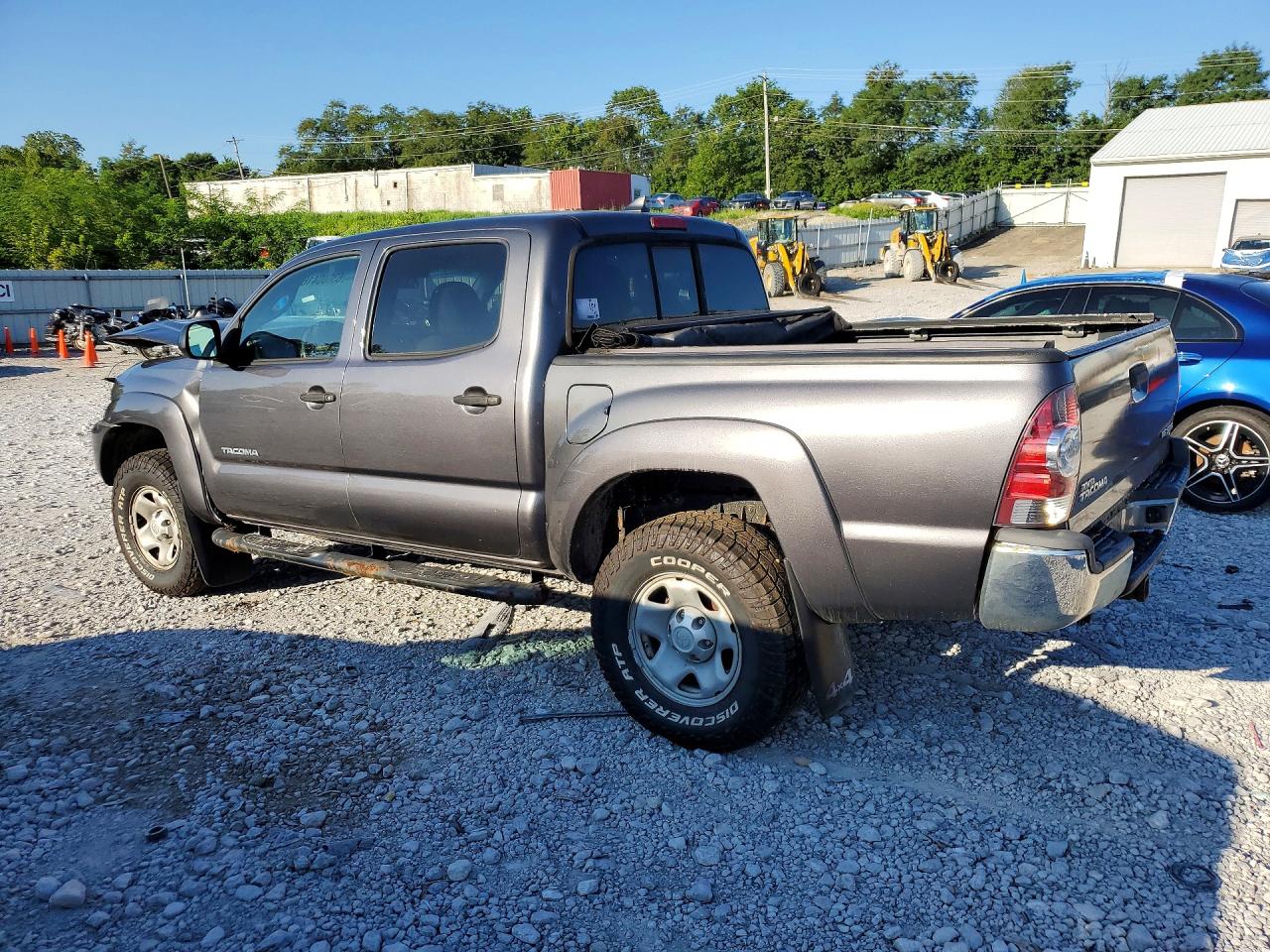 2014 Toyota Tacoma V6 Серый vin: 5TFLU4EN4EX102946