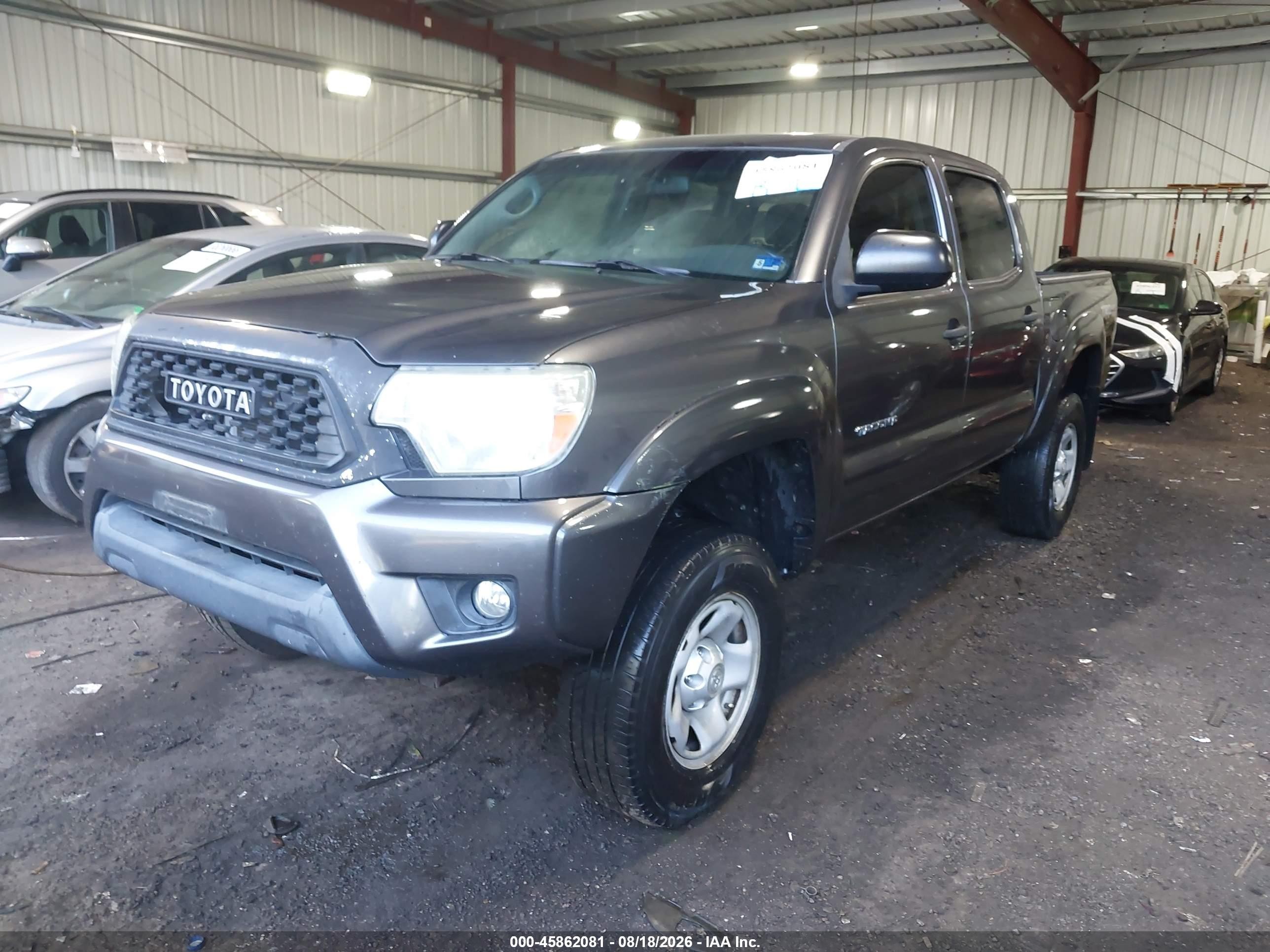 2015 Toyota Tacoma Base V6 Blue vin: 5TFLU4EN4FX113835