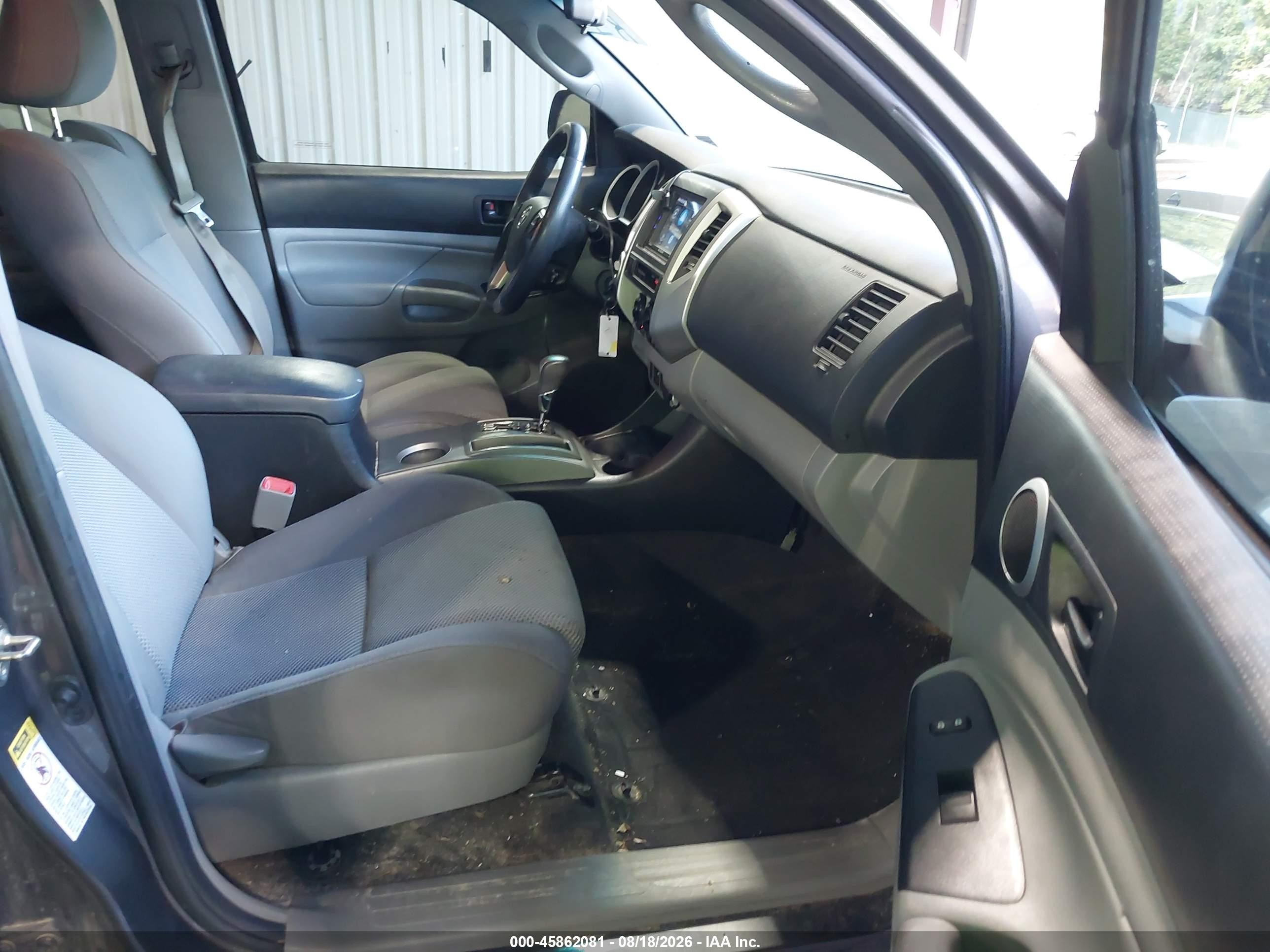 2015 Toyota Tacoma Base V6 Blue vin: 5TFLU4EN4FX113835