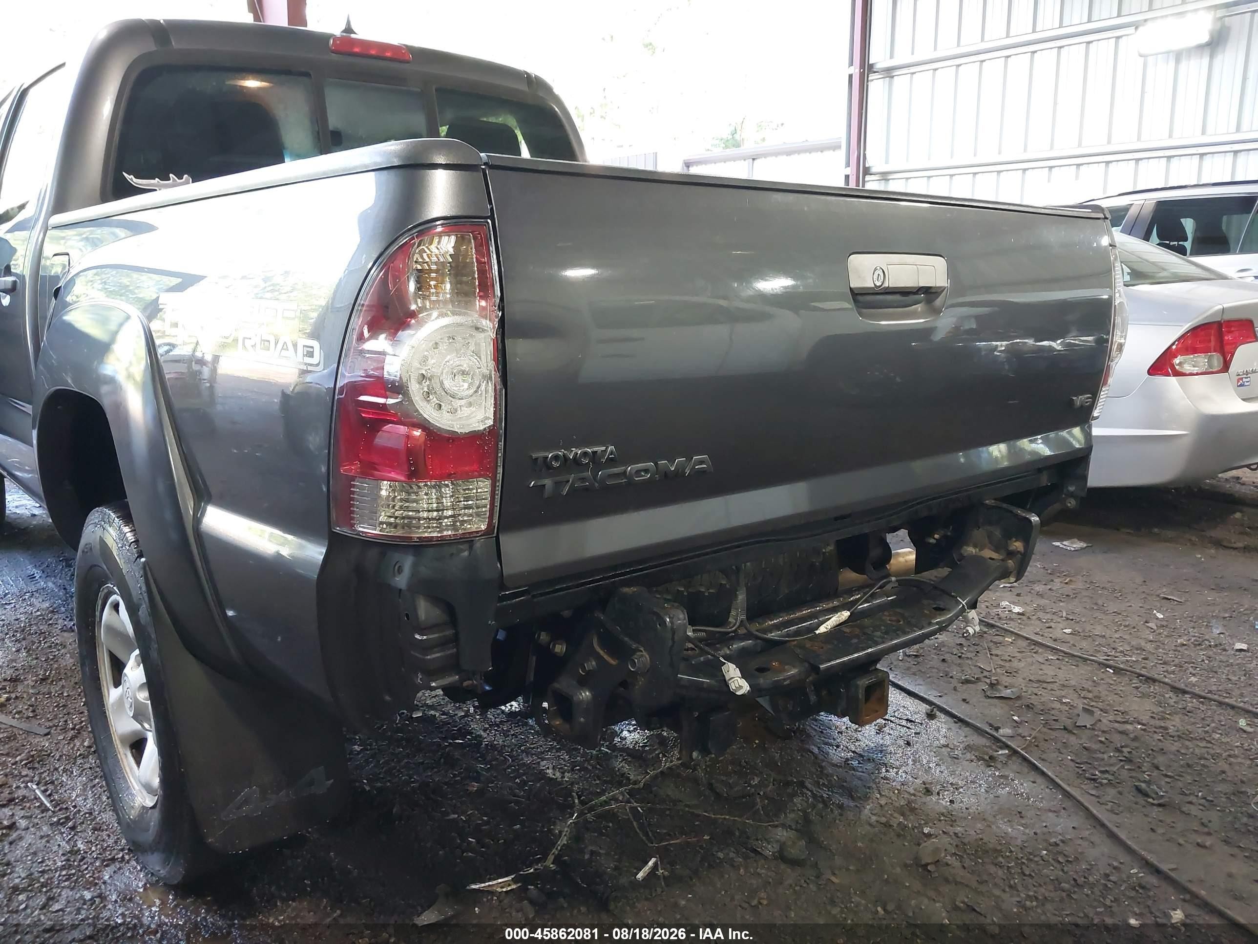 2015 Toyota Tacoma Base V6 Blue vin: 5TFLU4EN4FX113835