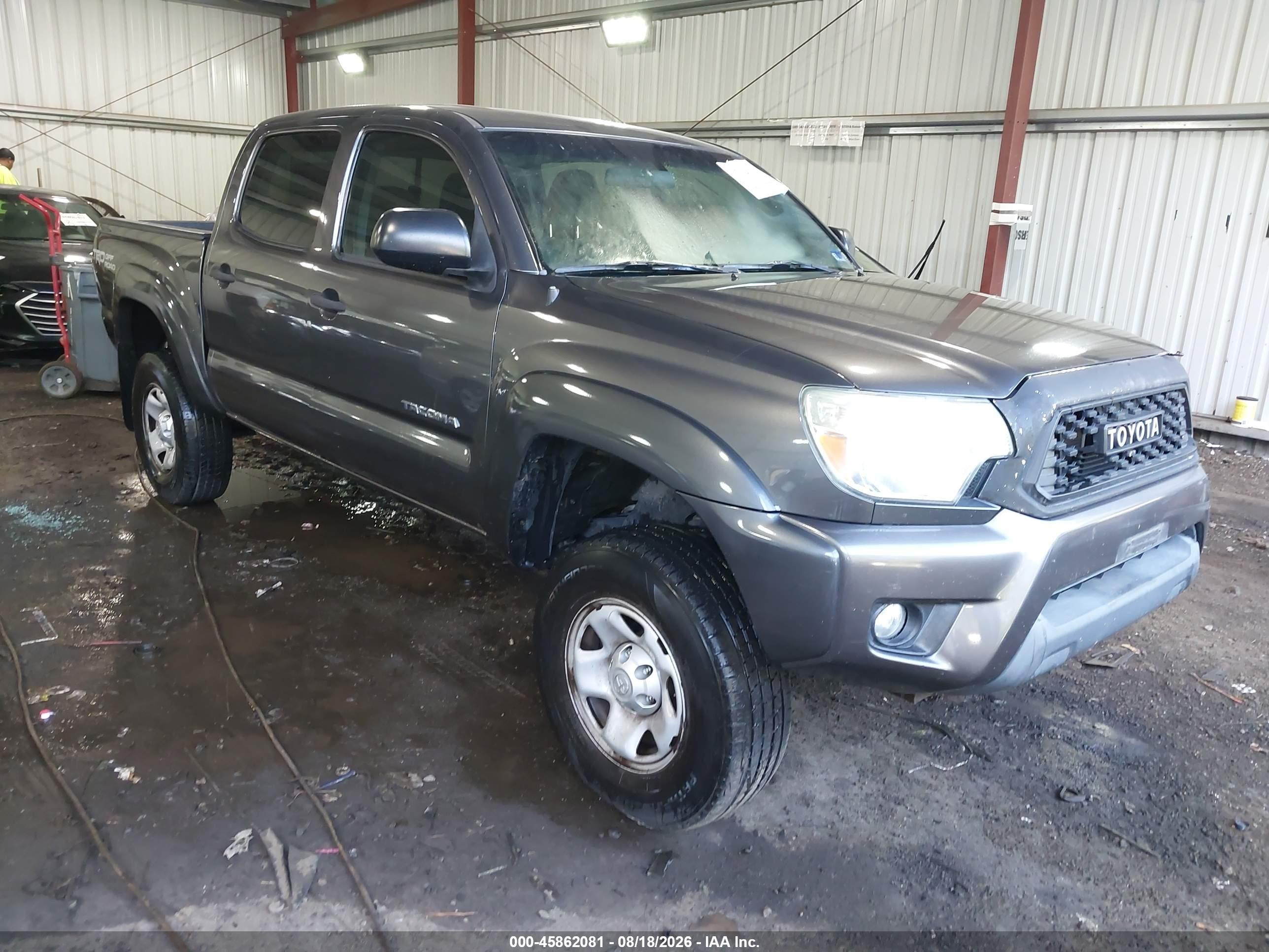 2015 Toyota Tacoma Base V6 Blue vin: 5TFLU4EN4FX113835