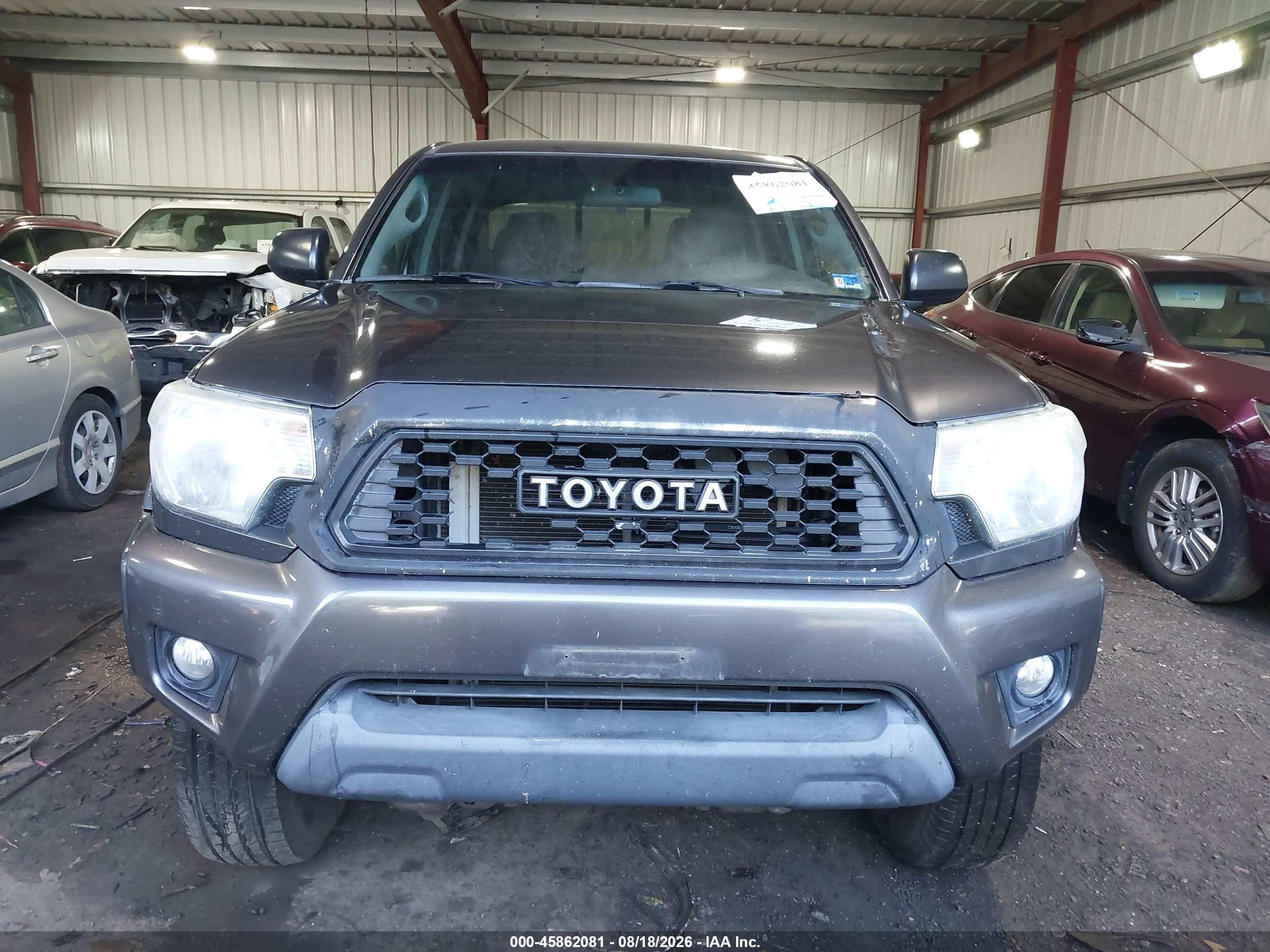 2015 Toyota Tacoma Base V6 Blue vin: 5TFLU4EN4FX113835