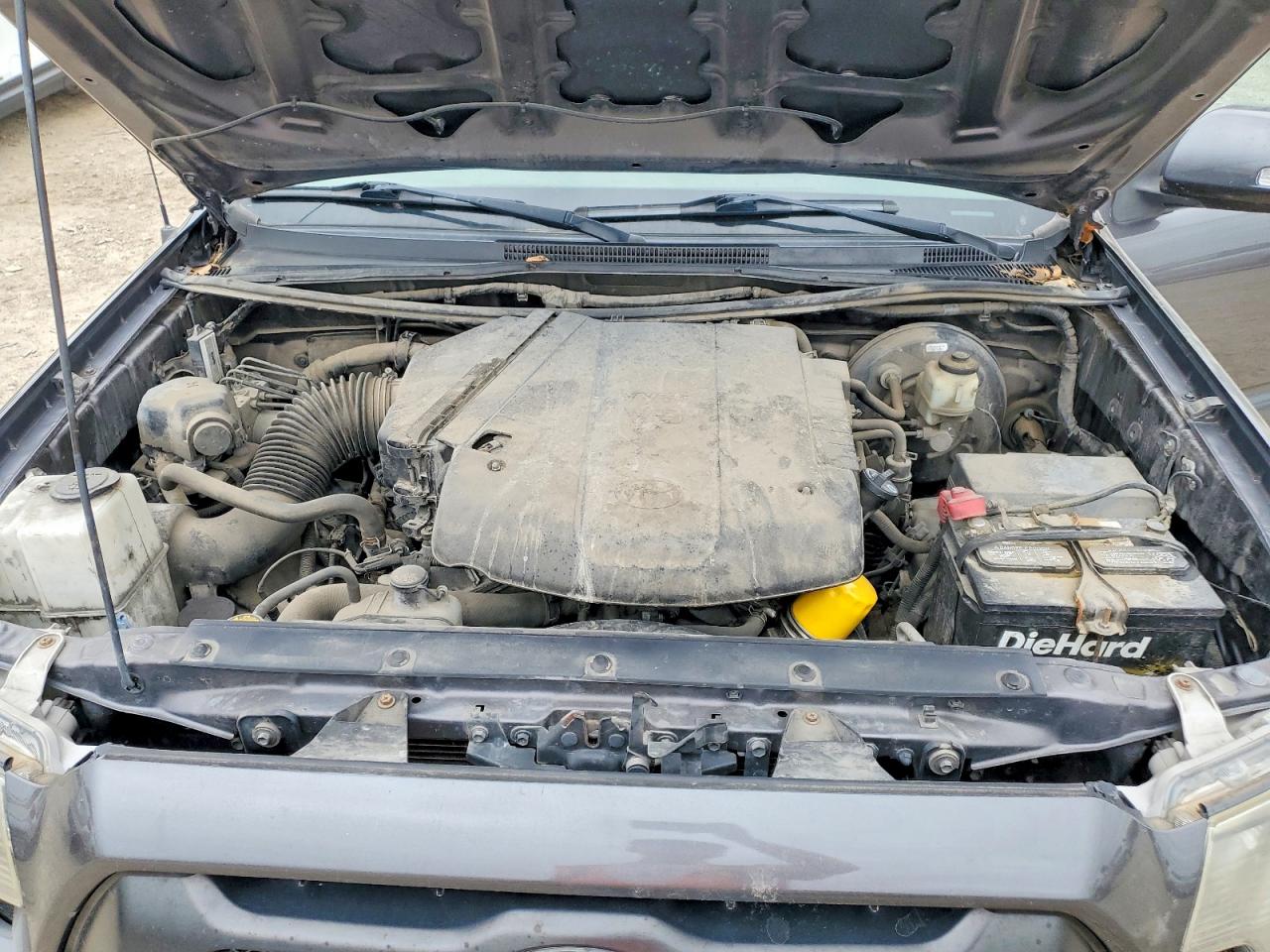 2015 Toyota Tacoma V6 Gray vin: 5TFLU4EN4FX142123