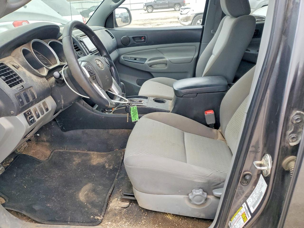 2015 Toyota Tacoma V6 Gray vin: 5TFLU4EN4FX142123