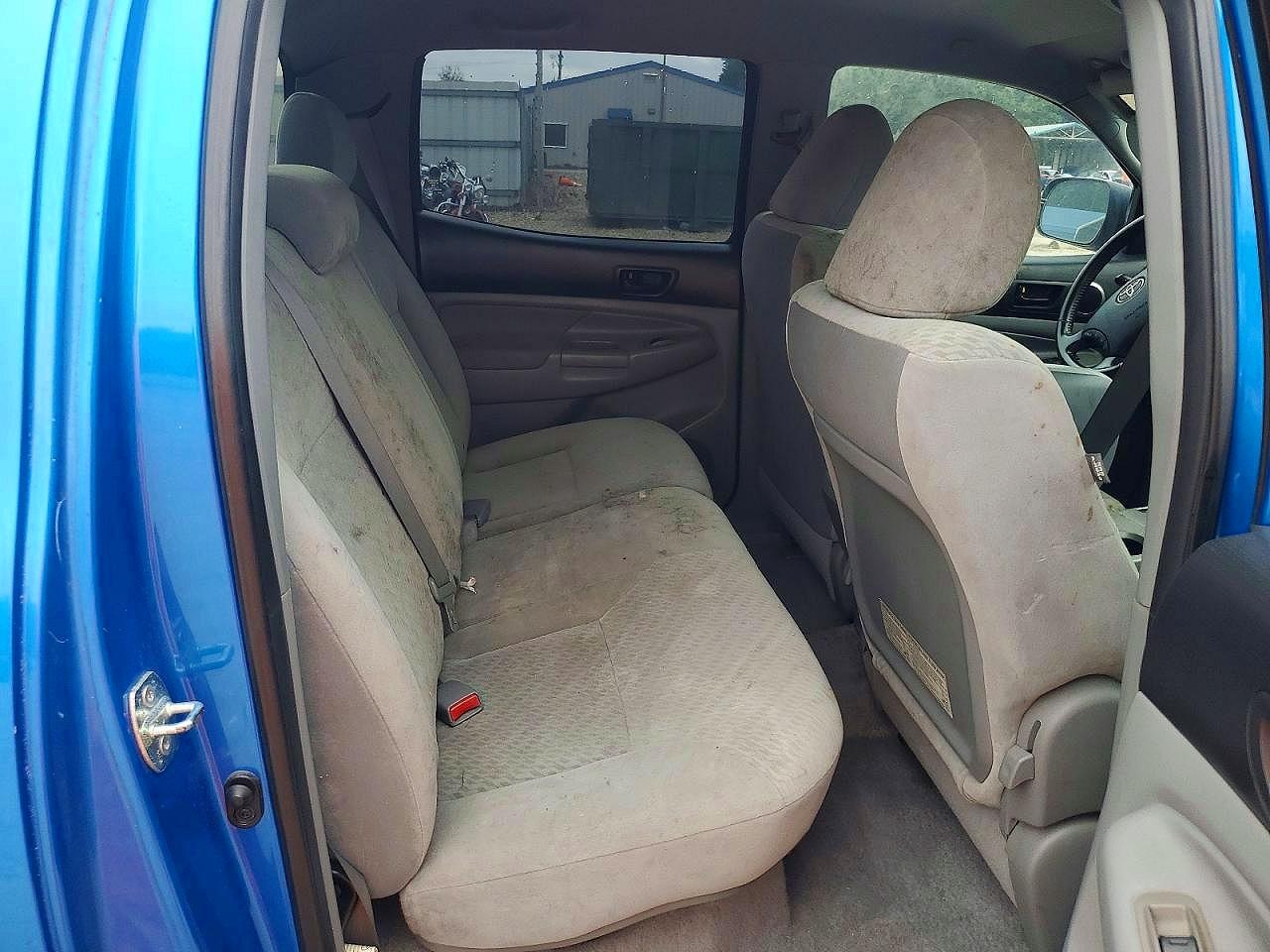 2011 Toyota Tacoma Double Cab Blue vin: 5TFLU4EN6BX009051