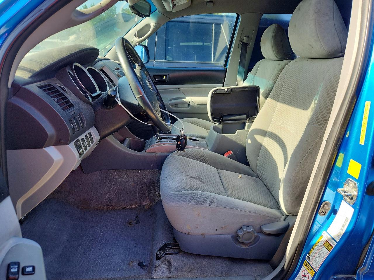 2011 Toyota Tacoma Double Cab Blue vin: 5TFLU4EN6BX009051