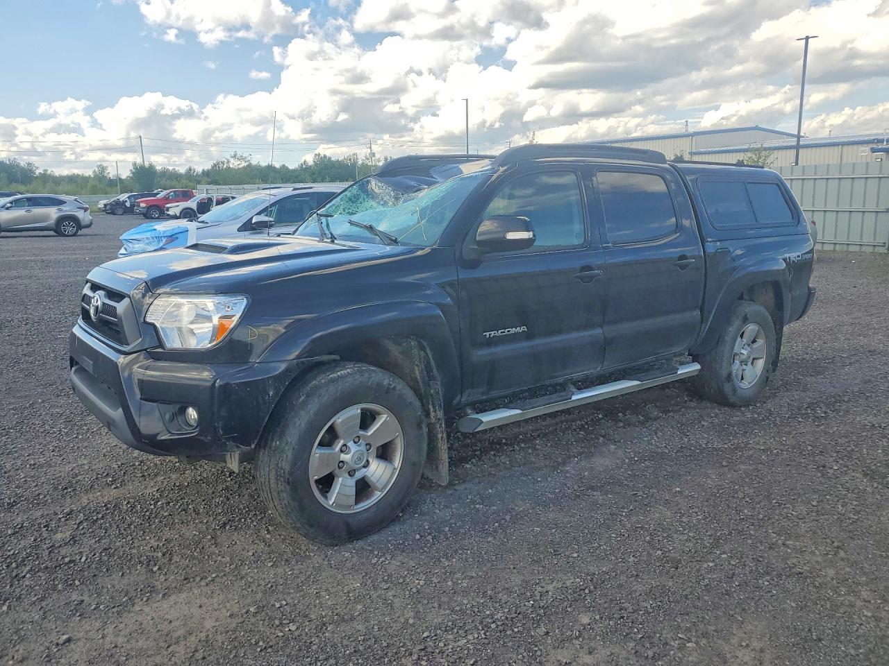 2015 Toyota Tacoma V6 Black vin: 5TFLU4EN6FX132242