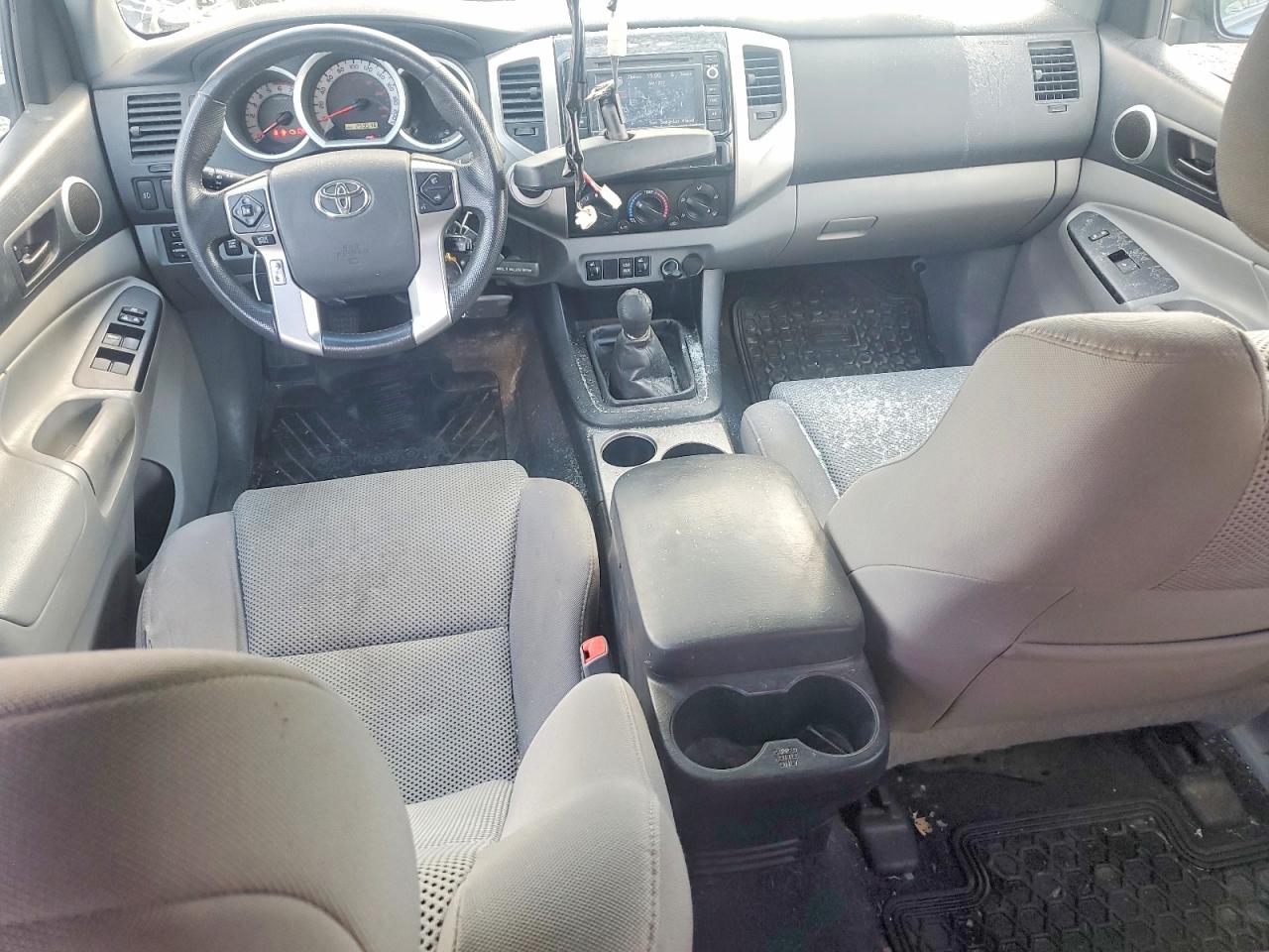 2015 Toyota Tacoma V6 Black vin: 5TFLU4EN6FX132242