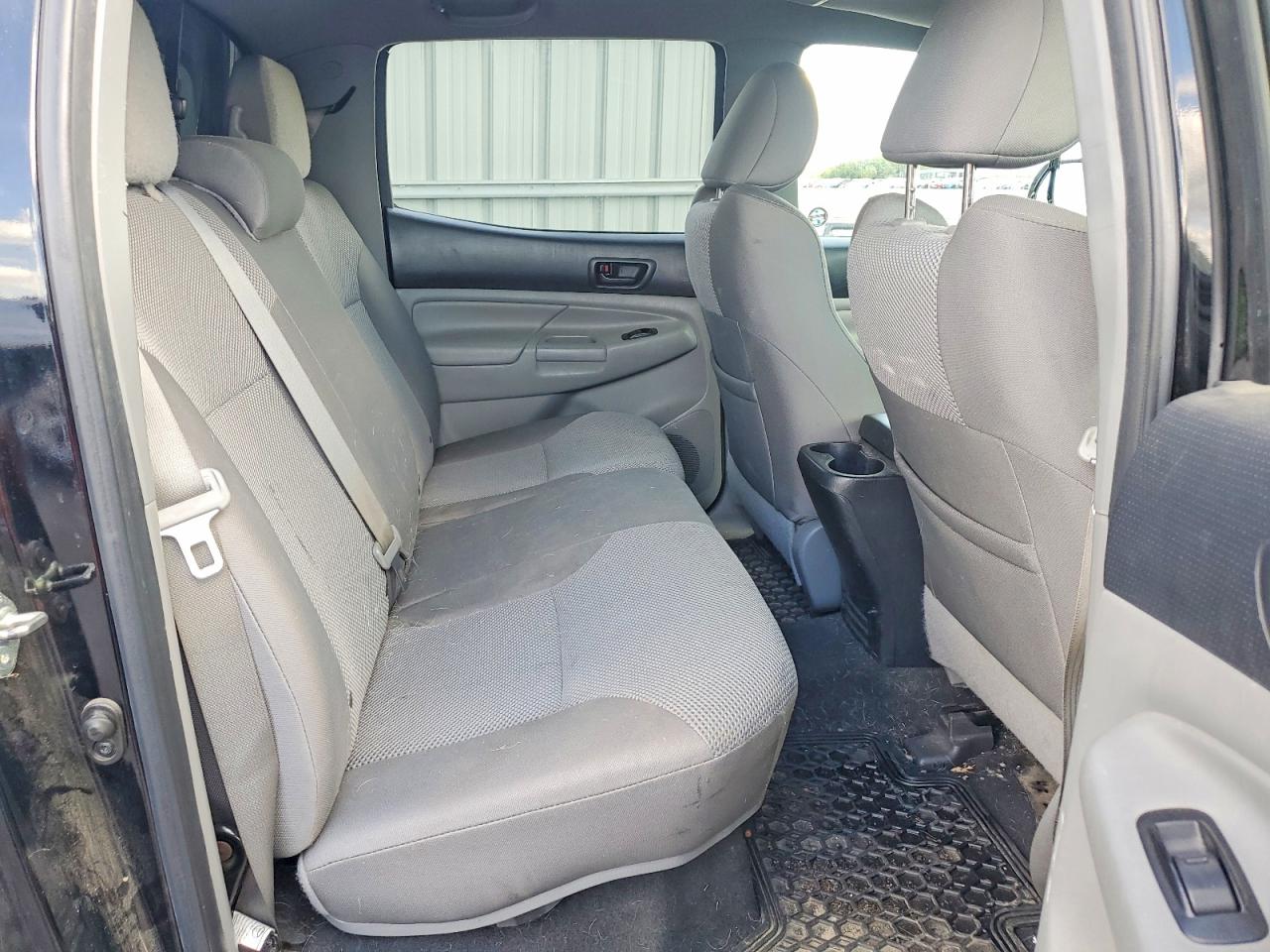 2015 Toyota Tacoma V6 Black vin: 5TFLU4EN6FX132242