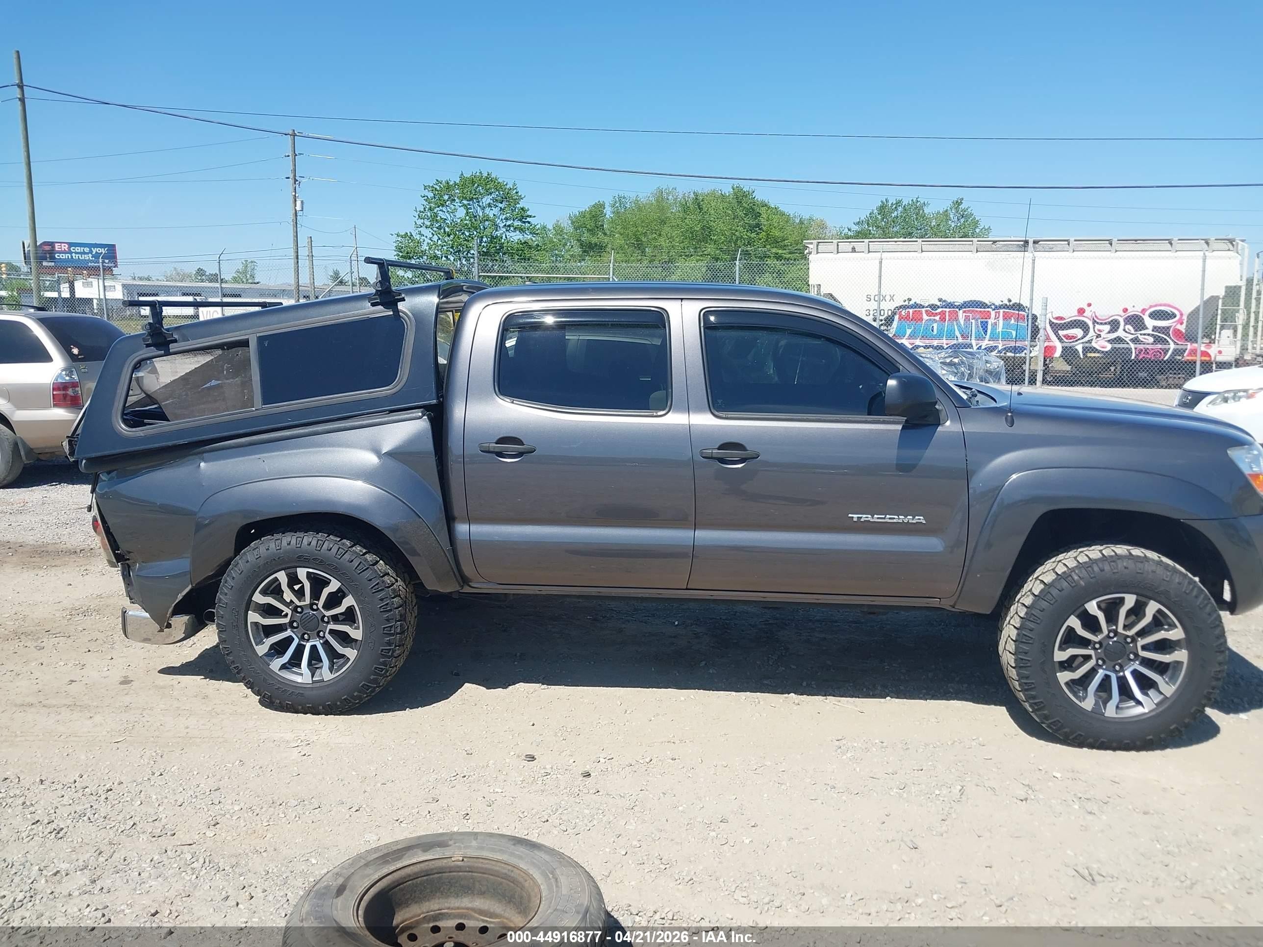 2011 Toyota Tacoma Base V6 Серый vin: 5TFLU4EN7BX021967