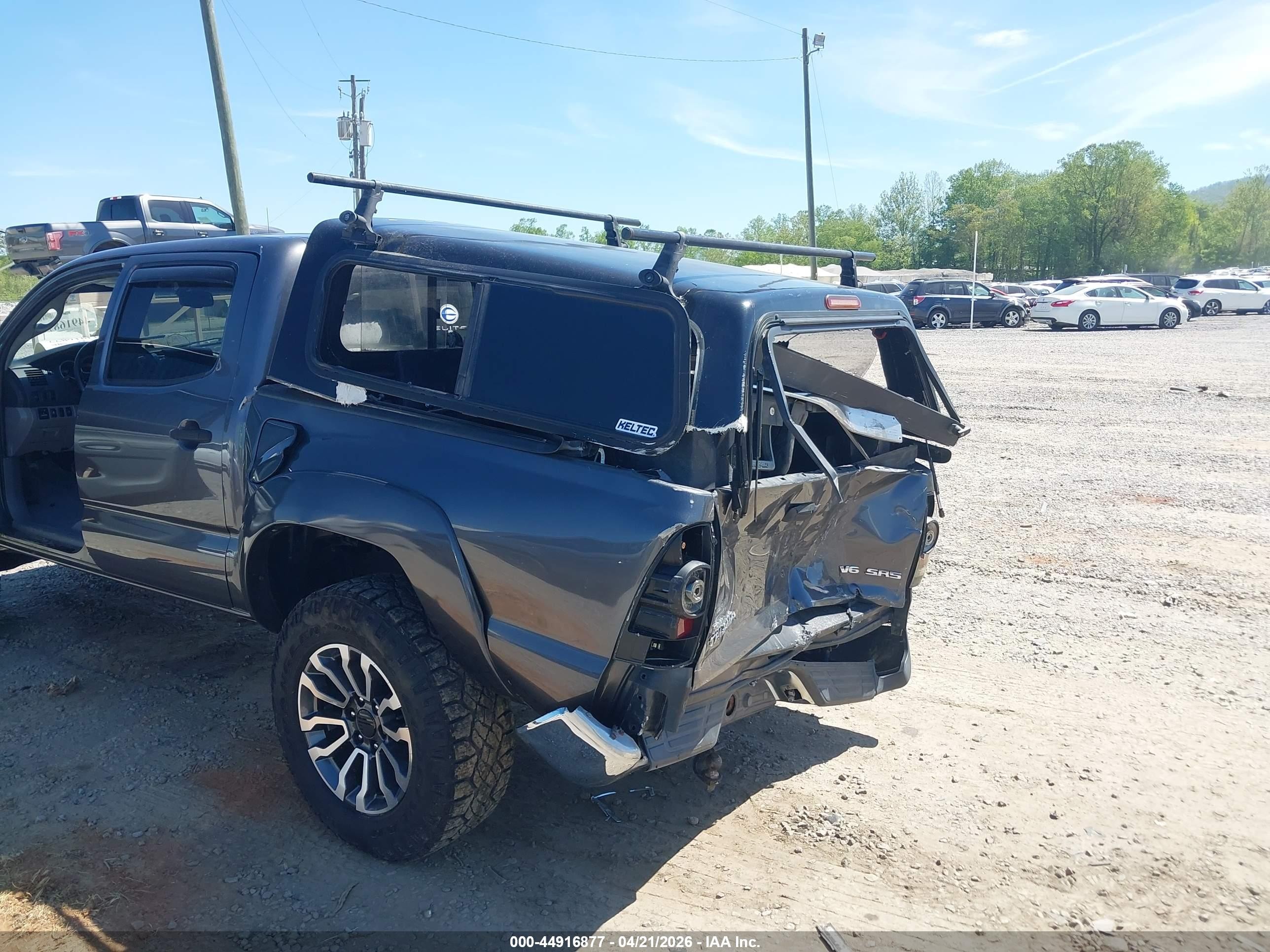 2011 Toyota Tacoma Base V6 Серый vin: 5TFLU4EN7BX021967