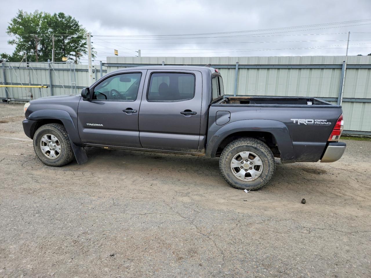 2012 Toyota Tacoma Double Cab Серый vin: 5TFLU4EN7CX025356