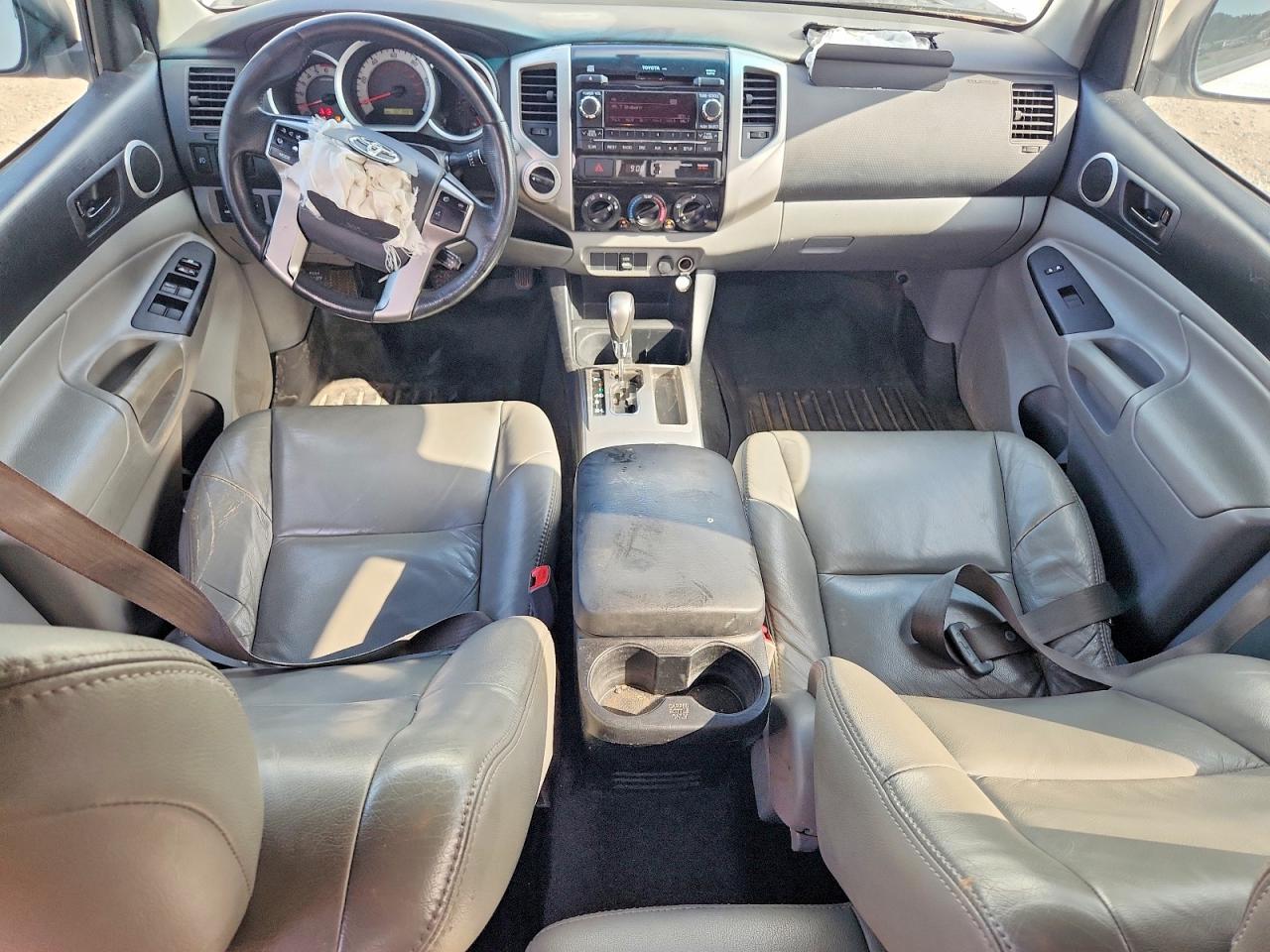 2012 Toyota Tacoma Double Cab White vin: 5TFLU4EN7CX036809