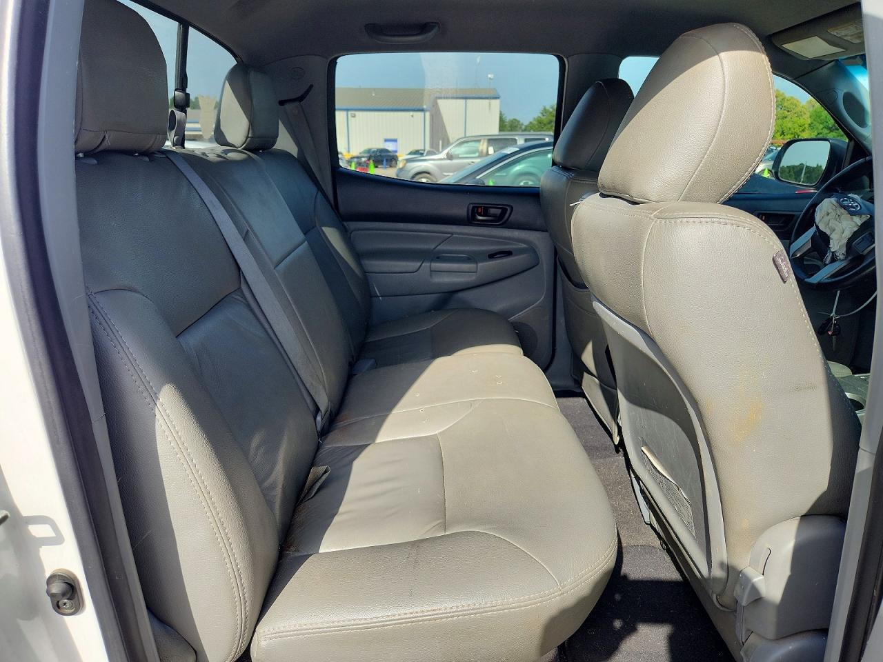 2012 Toyota Tacoma Double Cab White vin: 5TFLU4EN7CX036809