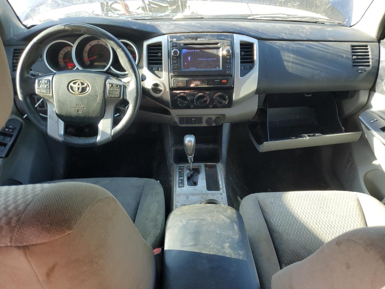 2013 Toyota Tacoma Double Cab Blue vin: 5TFLU4EN7DX079287