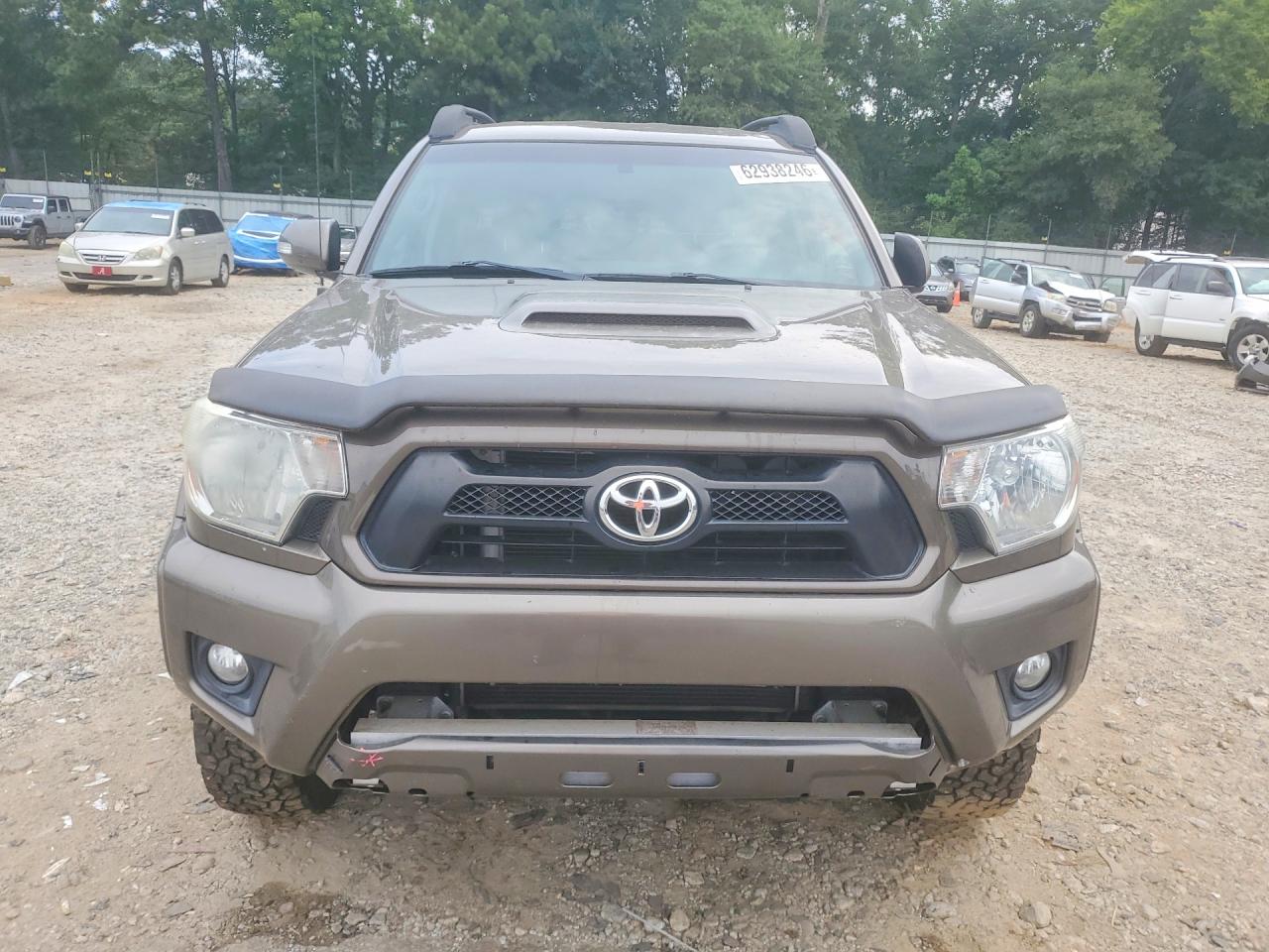 2014 Toyota Tacoma V6 Коричневый vin: 5TFLU4EN7EX090324
