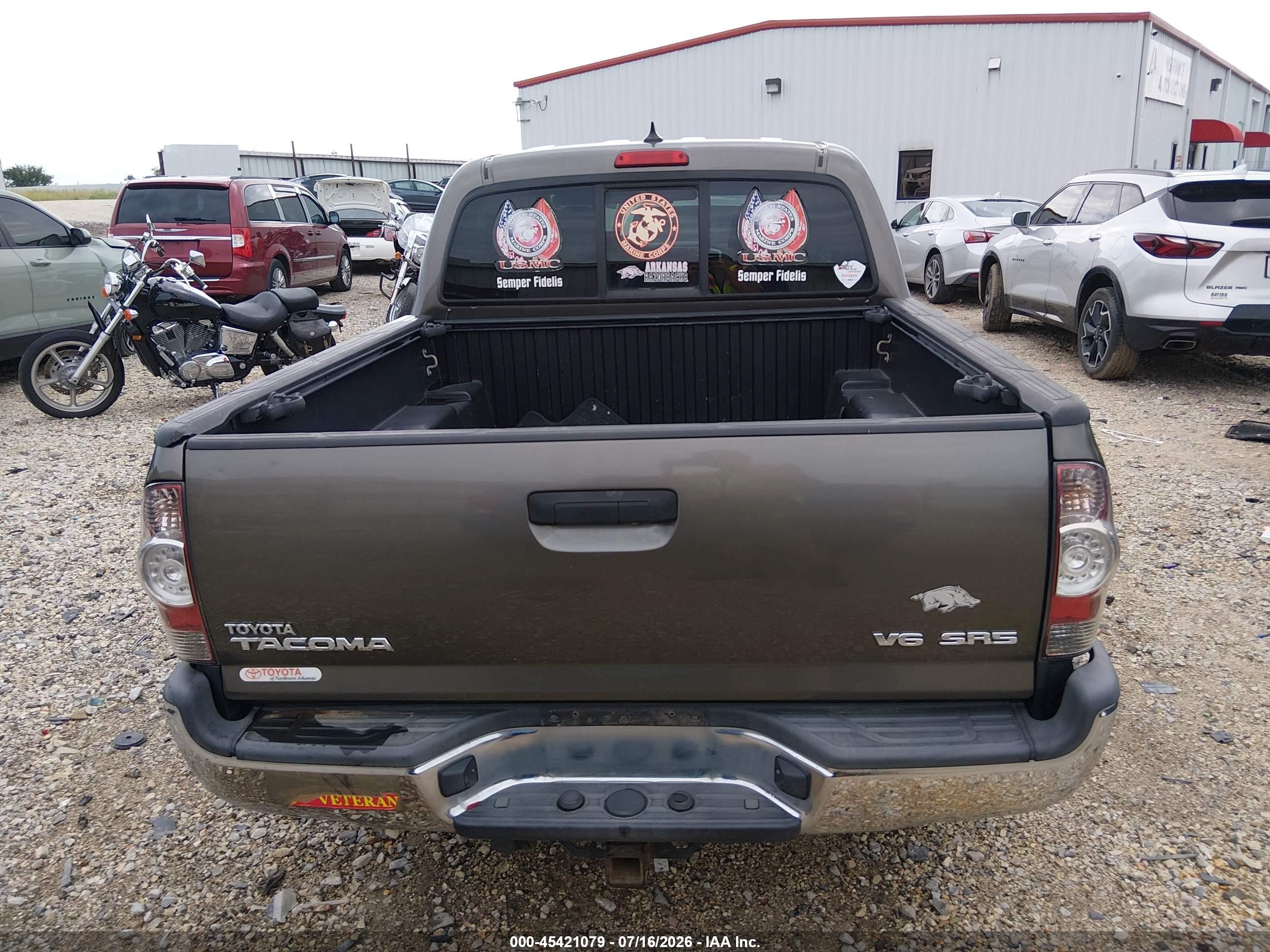 2014 Toyota Tacoma Base V6 Gray vin: 5TFLU4EN7EX101564
