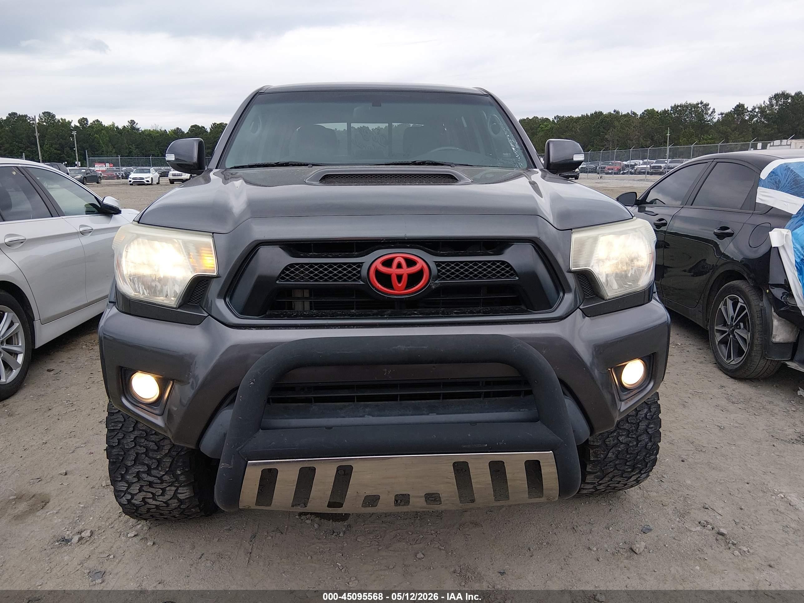 2015 Toyota Tacoma Base V6 Gray vin: 5TFLU4EN7FX120696