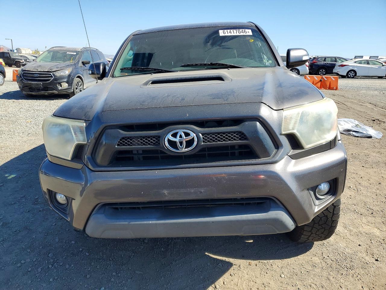 2015 Toyota Tacoma V6 Gray vin: 5TFLU4EN7FX128233