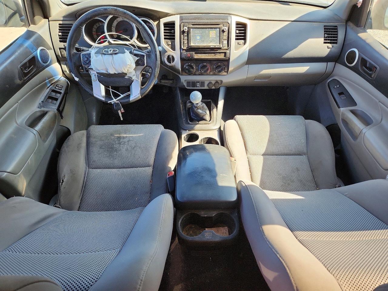 2015 Toyota Tacoma V6 Gray vin: 5TFLU4EN7FX128233