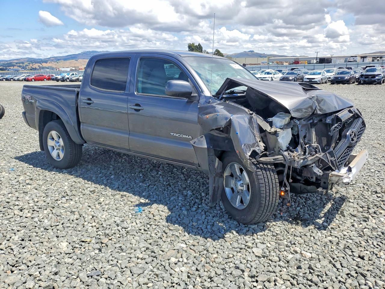 2011 Toyota Tacoma Double Cab Charcoal vin: 5TFLU4EN8BX004532