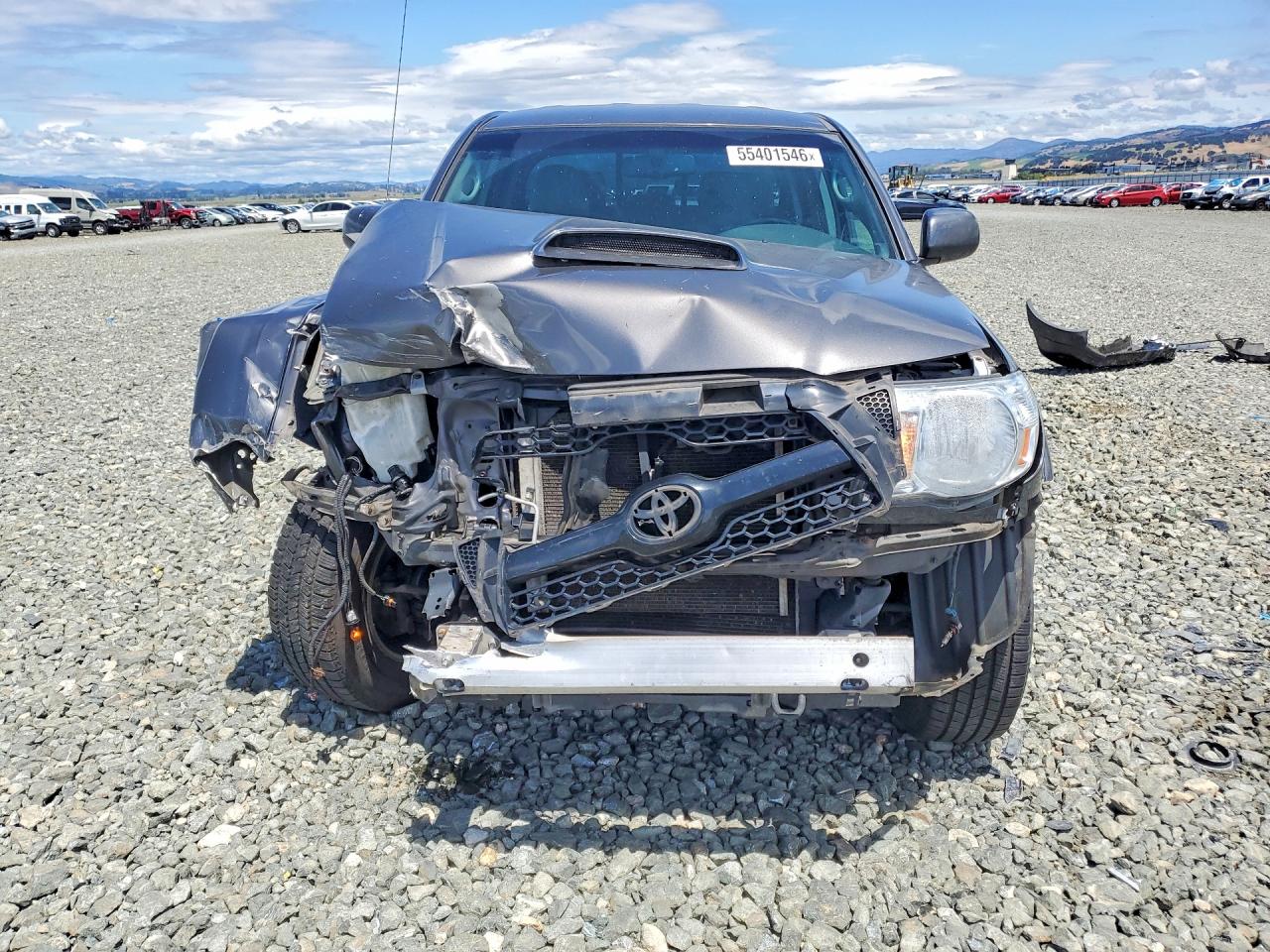 2011 Toyota Tacoma Double Cab Charcoal vin: 5TFLU4EN8BX004532