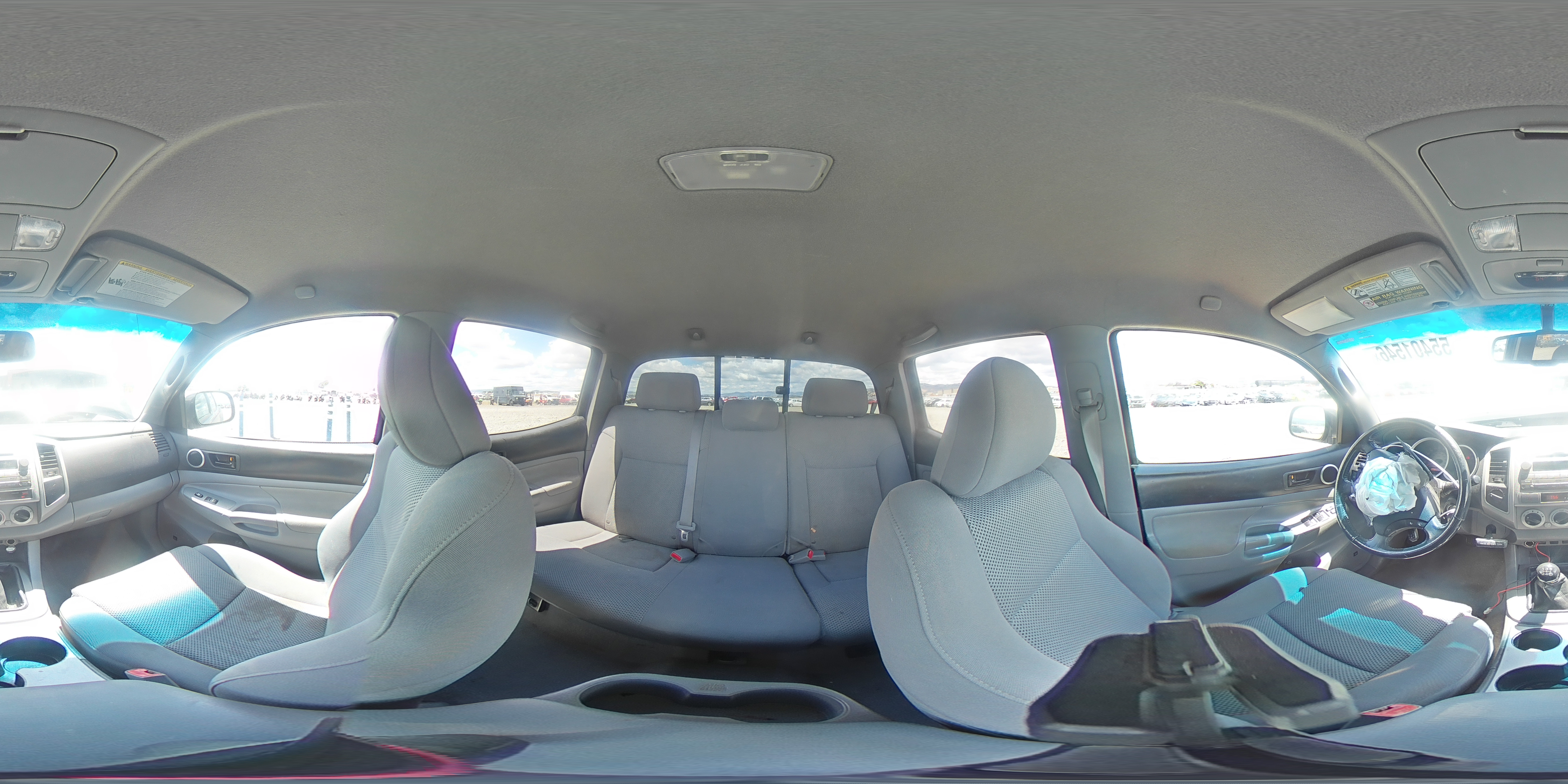 2011 Toyota Tacoma Double Cab Charcoal vin: 5TFLU4EN8BX004532