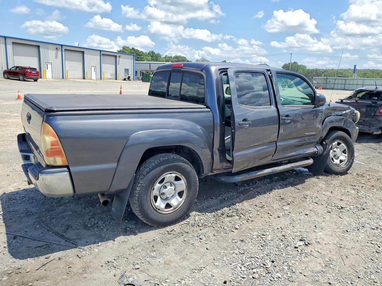 2011 Toyota Tacoma Double Cab Gray vin: 5TFLU4EN8BX009679
