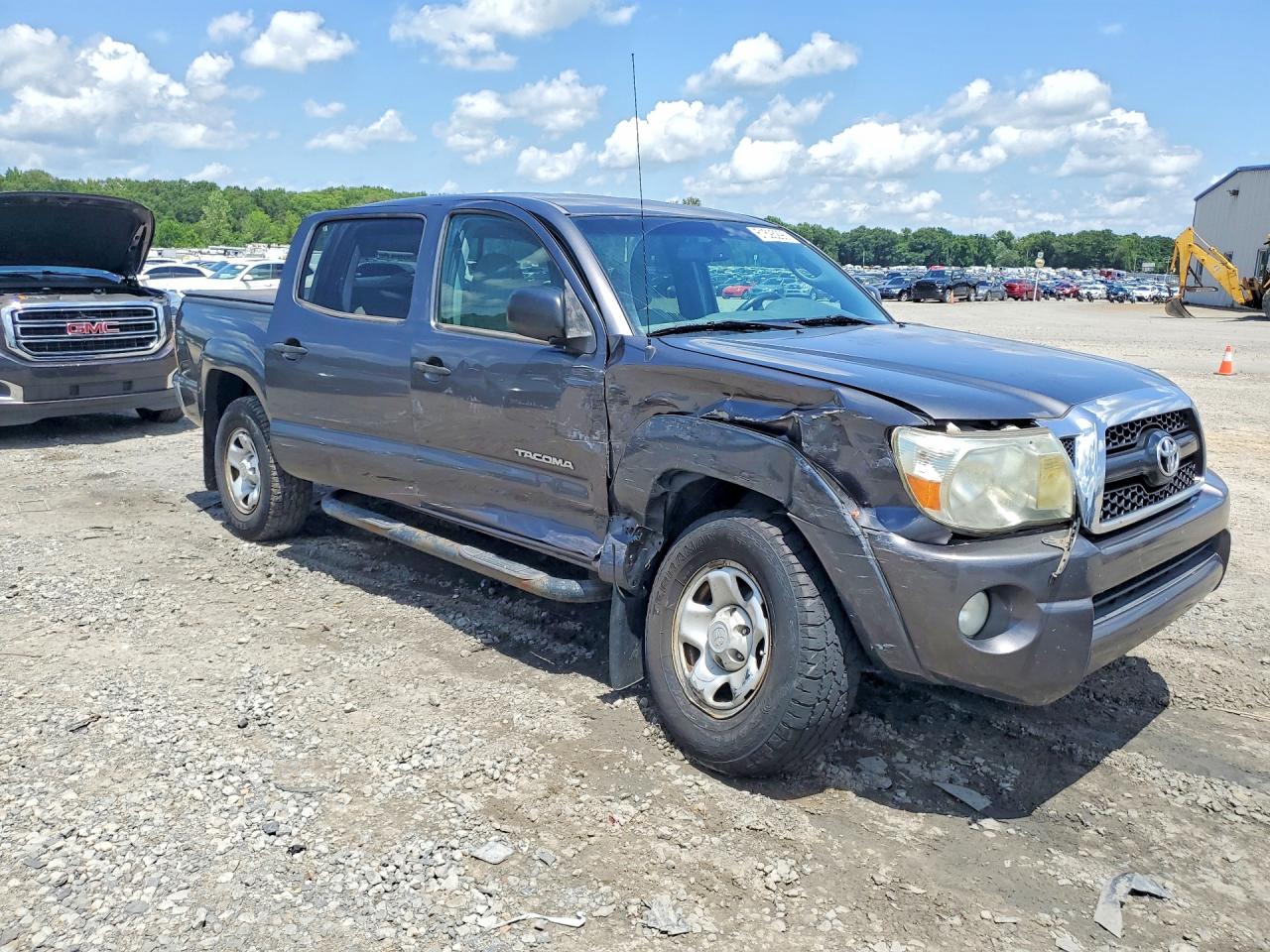 2011 Toyota Tacoma Double Cab Gray vin: 5TFLU4EN8BX009679