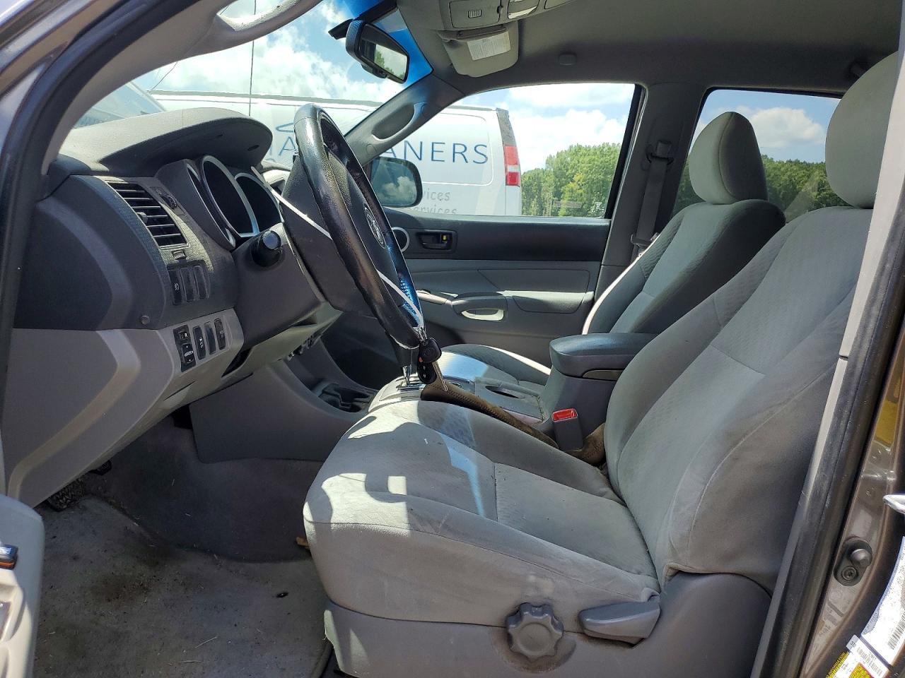 2011 Toyota Tacoma Double Cab Gray vin: 5TFLU4EN8BX009679