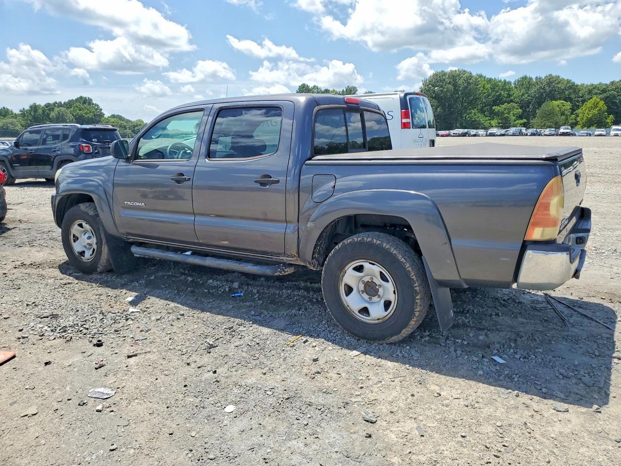 2011 Toyota Tacoma Double Cab Gray vin: 5TFLU4EN8BX009679