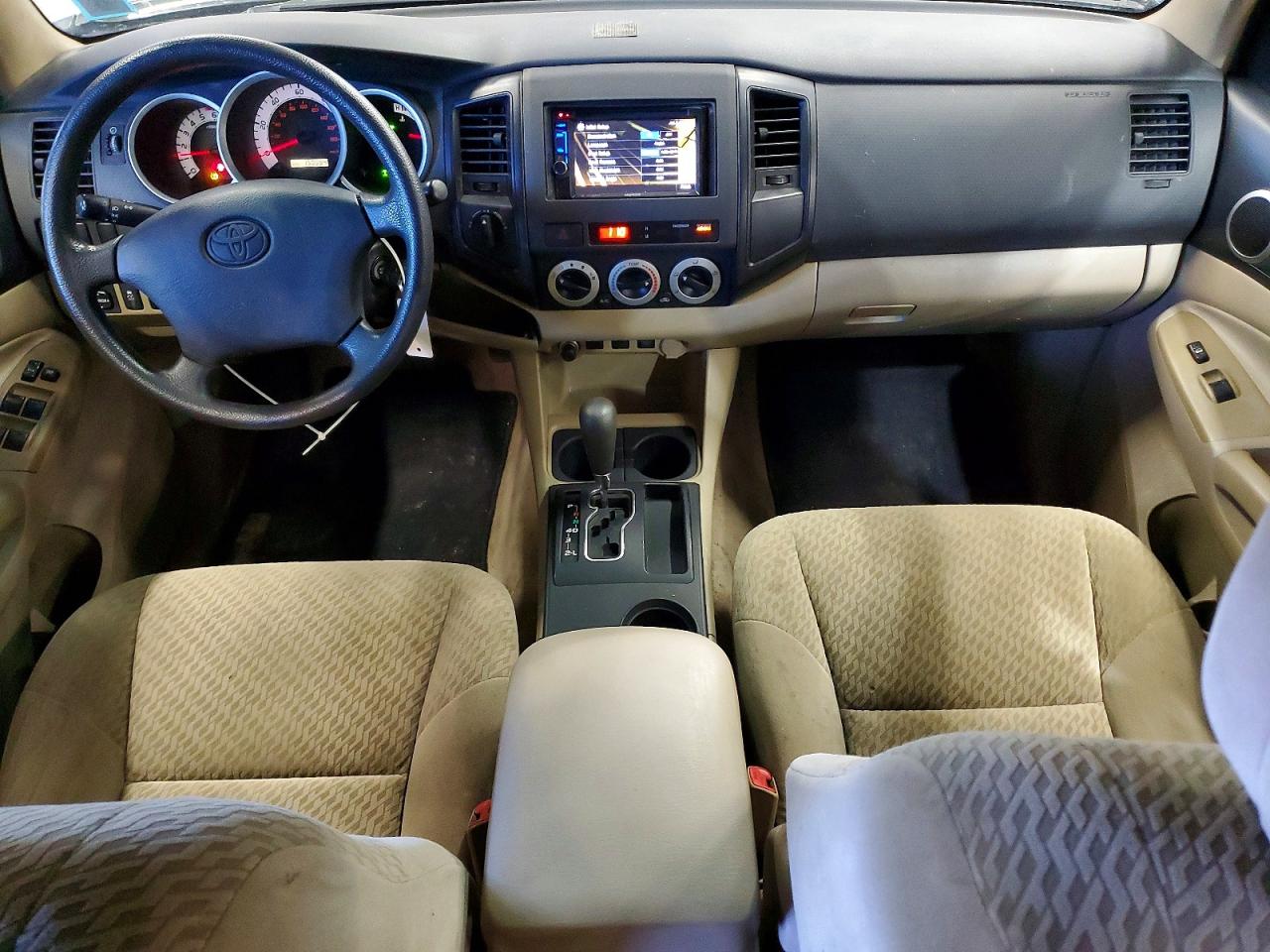 2011 Toyota Tacoma Double Cab Зеленый vin: 5TFLU4EN8BX013229