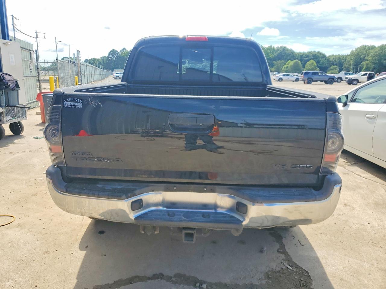 2013 Toyota Tacoma Double Cab Black vin: 5TFLU4EN8DX062708