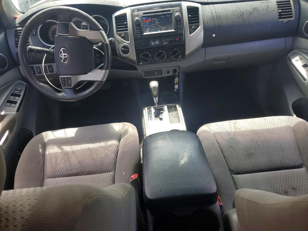 2013 Toyota Tacoma Double Cab Black vin: 5TFLU4EN8DX062708