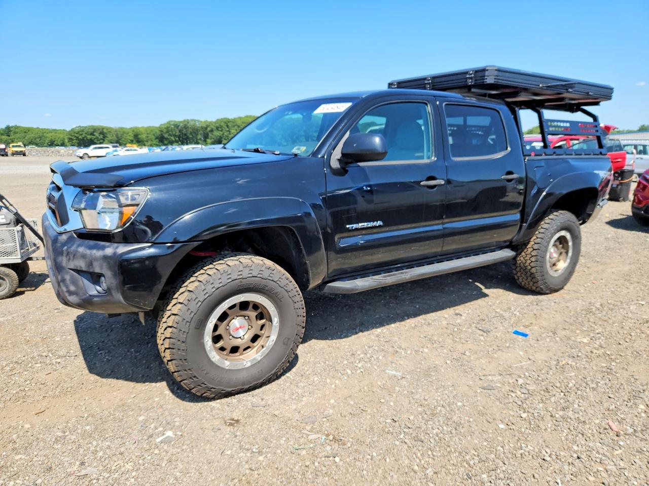 2014 Toyota Tacoma V6 Black vin: 5TFLU4EN8EX097766